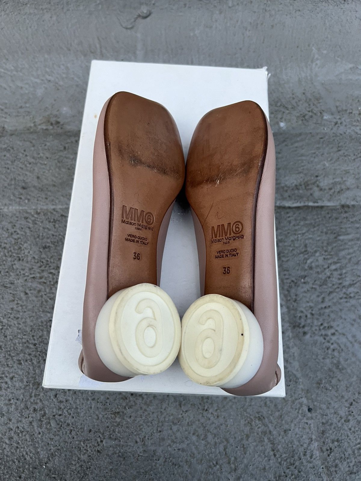 Maison Margiela Margiela Anatomic Ballerina Flats Black Size US 6 / IT 36 - 5 Thumbnail