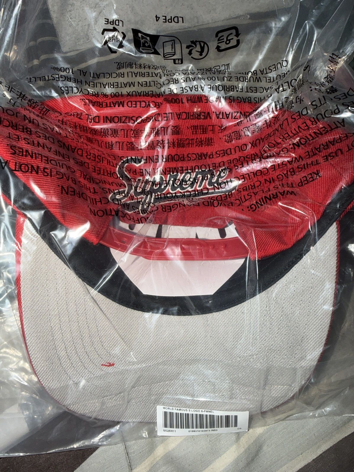 Streetwear × Supreme Supreme World famous S logo 6 panel | Grailed