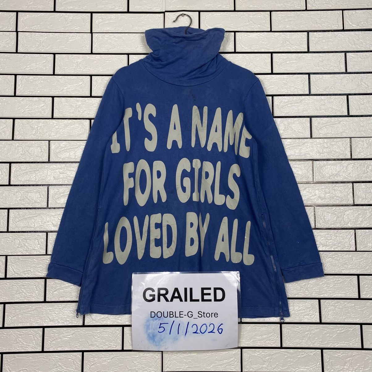 Hysteric Glamour 📌Turtle Neck Sweatshirt Drug Store Spell Out Big Logo Size US M / EU 48-50 / 2 - 1 Thumbnail