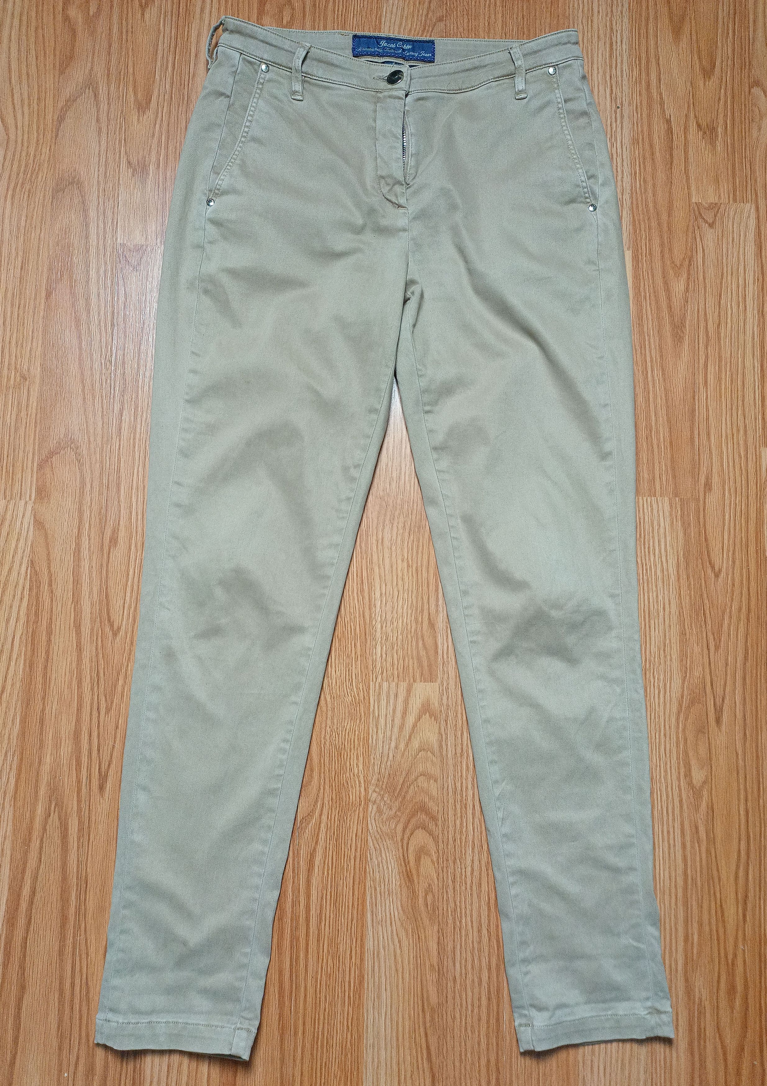 Jacob Cohen Jacob Cohen Beige Jeans Trousers Women Size 28 Size 28" / US 6 / IT 42 - 6 Thumbnail