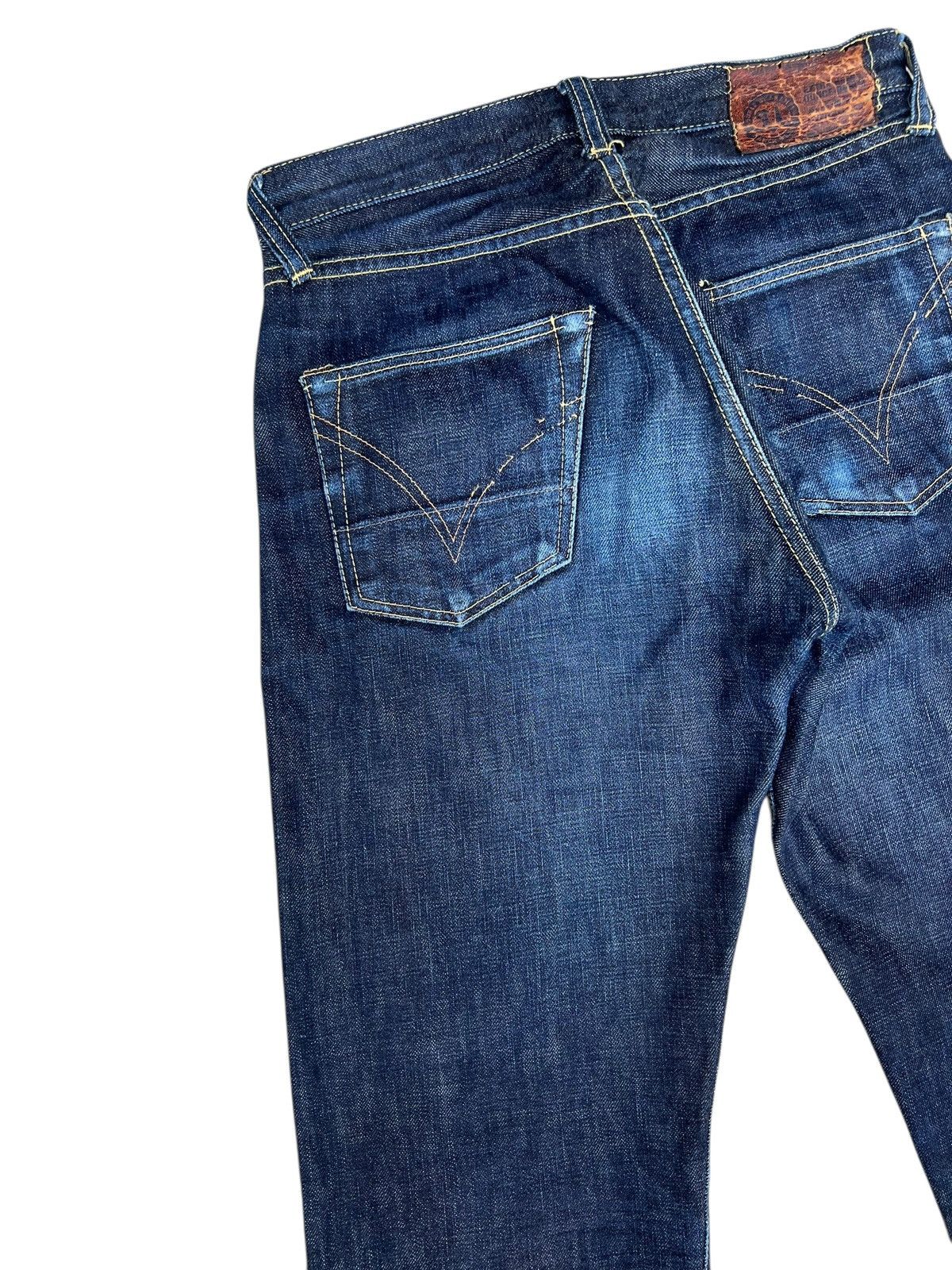 The Real McCoy's Vintage The Real McCoy Fade Blue Denim Selvedge Jeans Size US 30 / EU 46 - 16 Thumbnail