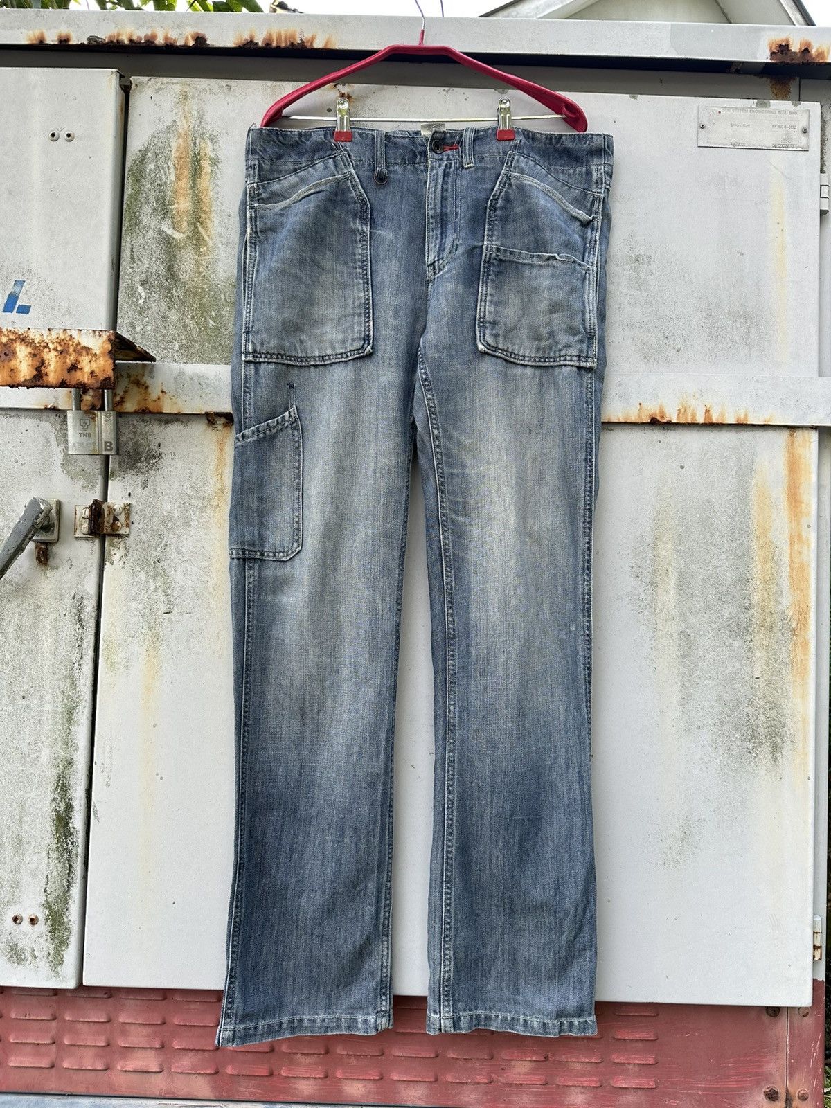 Vintage 👹Vintage GAP Straight Cut Jeans Size US 34 / EU 50 - 3 Thumbnail