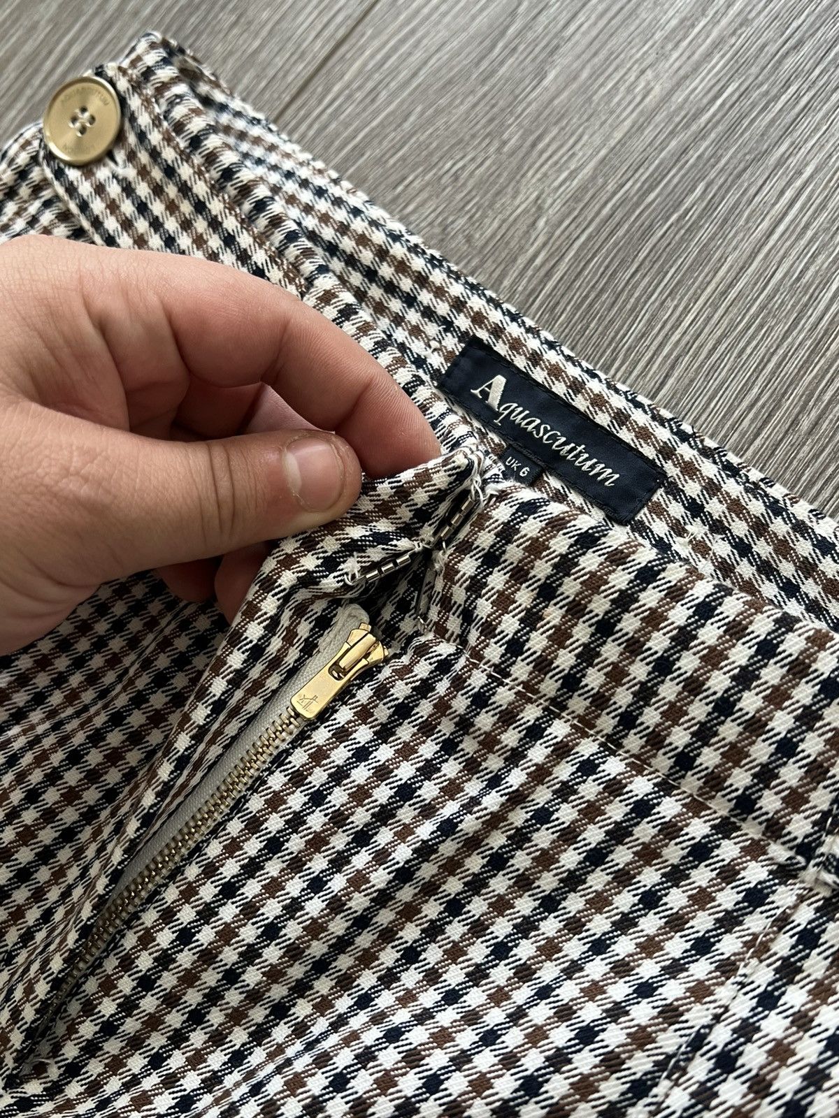 Aquascutum Vintage Aquascutum Skirt Size 27" / US 4 / IT 40 - 8 Thumbnail