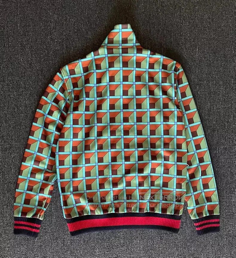 Gucci Gucci Colorful Grid Pattern Jacket. Size US M / EU 48-50 / 2 - 2 Thumbnail