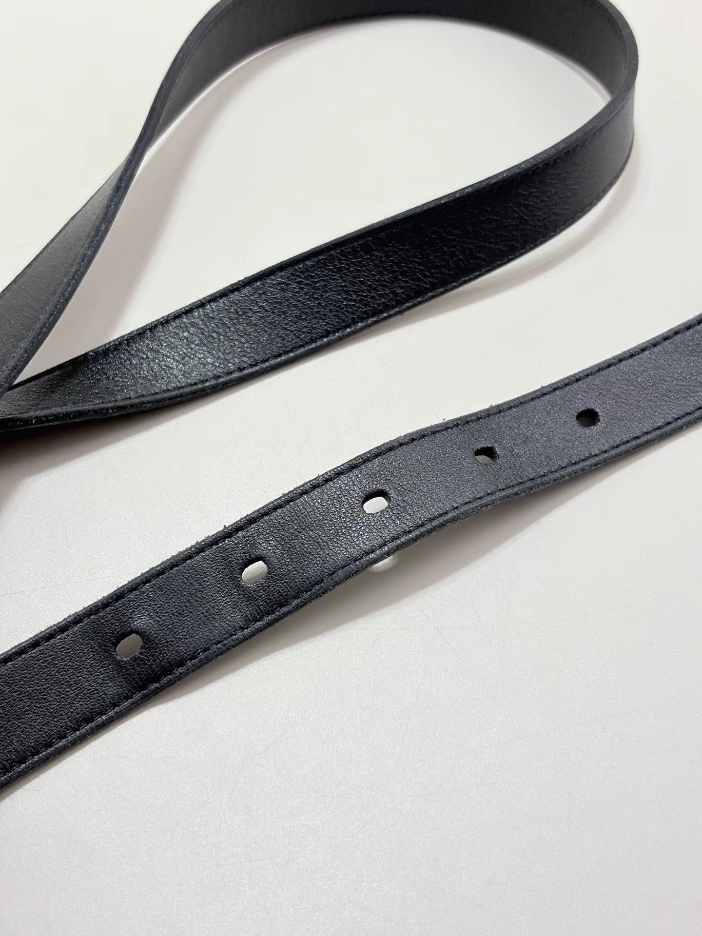 Saint Laurent Paris SAINT LAURENT SLP Black Belt K1 Size ONE SIZE - 6 Thumbnail