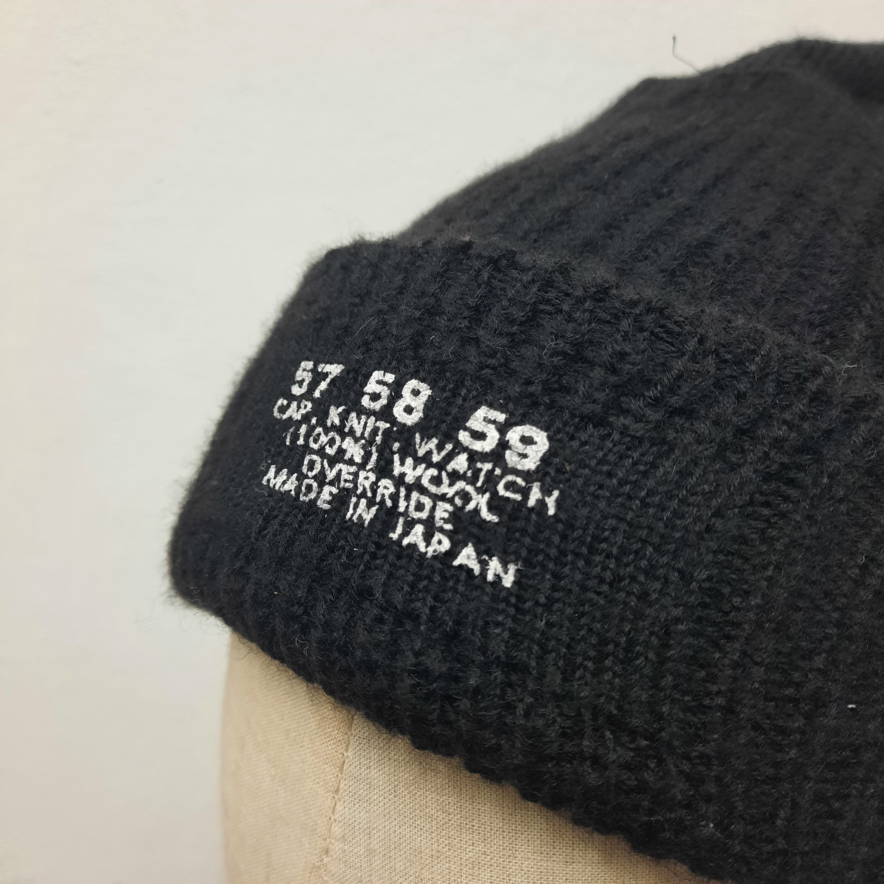 Japanese Brand 💥 Override japan military deparment beanie hat Size ONE SIZE - 3 Thumbnail