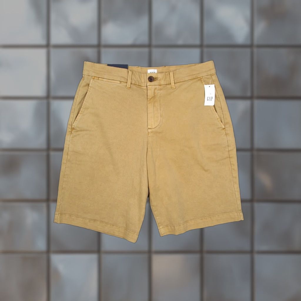 Gap Gap Shorts Mens 29 Brown Gapflex 10" Twill Walk Skate Outdoor Golf Work Hike Size US 29 - 1 Thumbnail