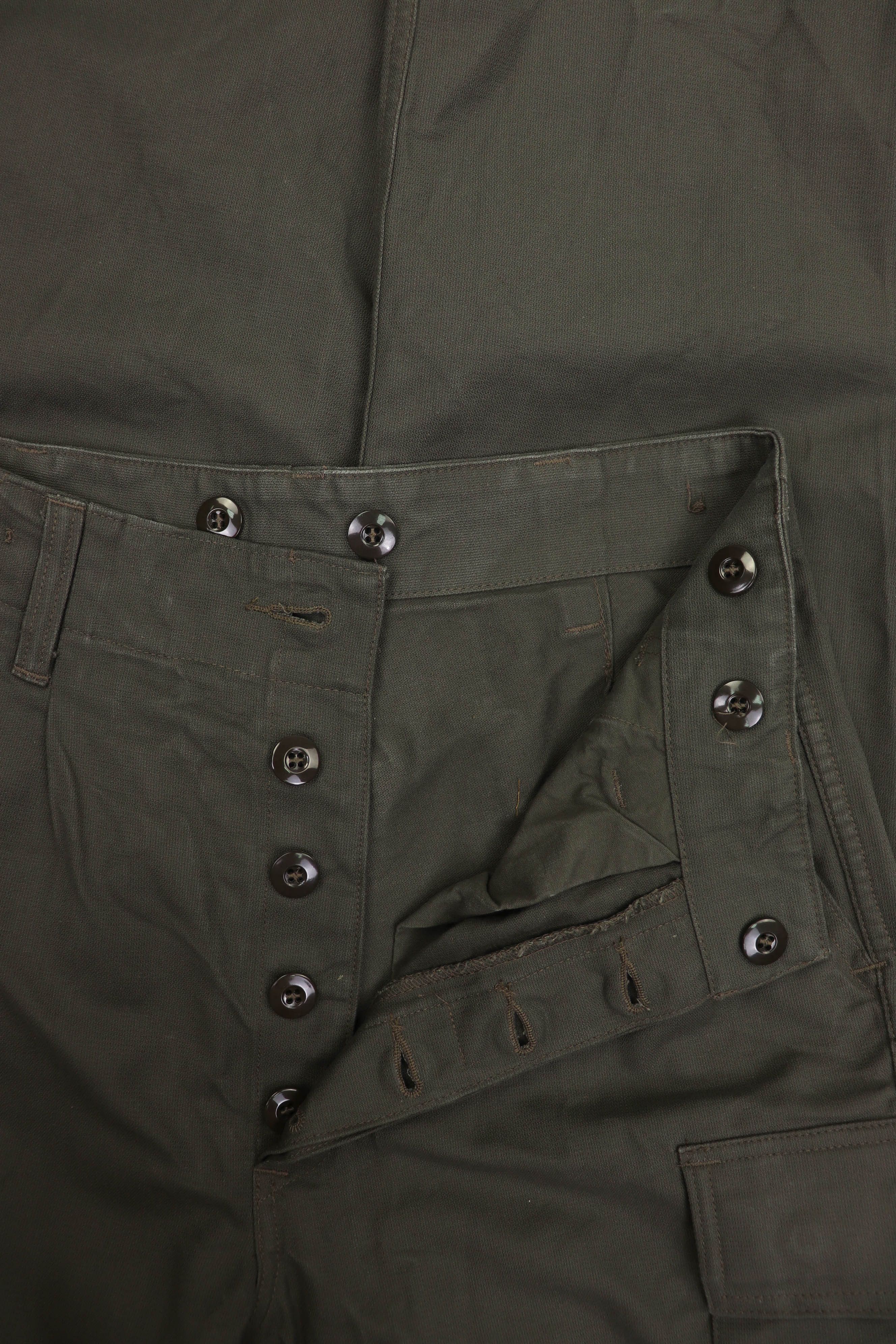 Vintage Vintage Leo Kohler GMBH KG Khaki Combat Army Cargo Pants Size US 32 / EU 48 - 8 Thumbnail