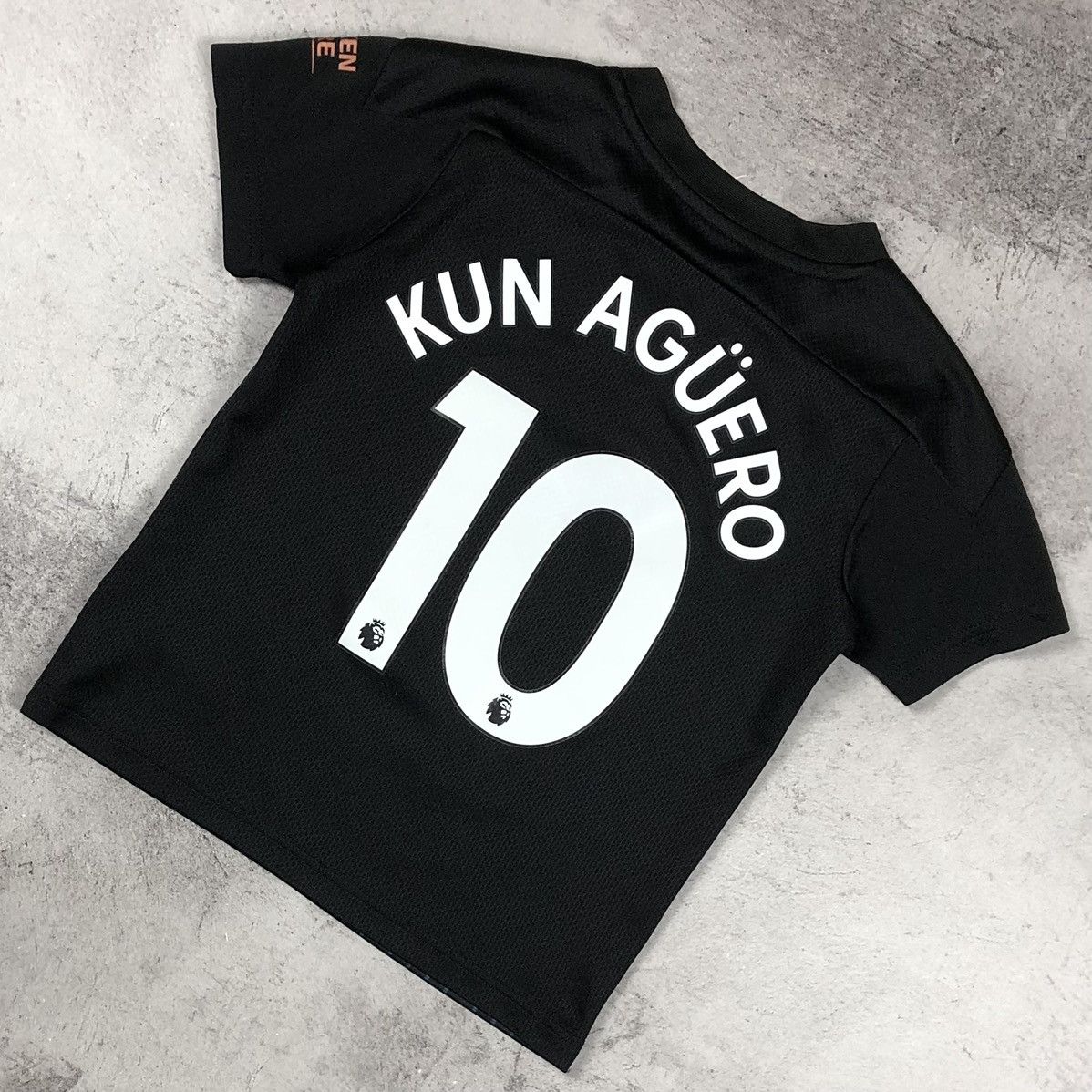 Puma Manchester City 2020-2021 Puma Kun Aguero Soccer Kids Jersey Size US XXS / EU 40 - 6 Thumbnail