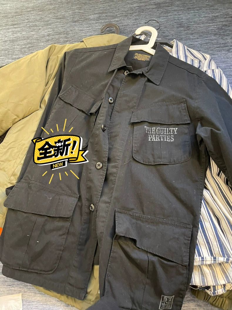 WACKO MARIA Fatigue Jacket with Four Pockets- DMC