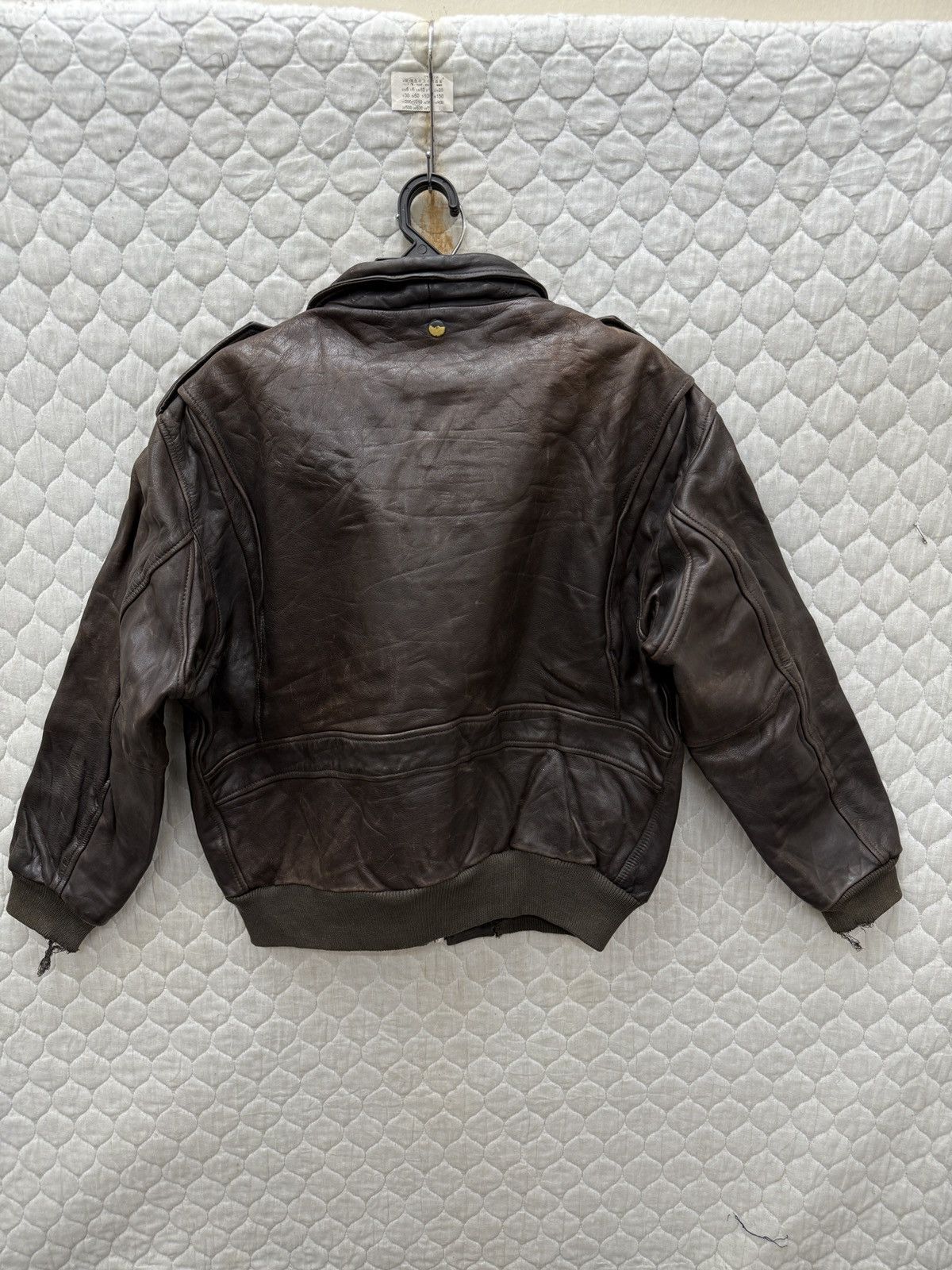 Genuine Leather 🔥🔥🔥ARCHIVE VTG A2 LEATHER FLIGHT JACKET Size US M / EU 48-50 / 2 - 4 Thumbnail