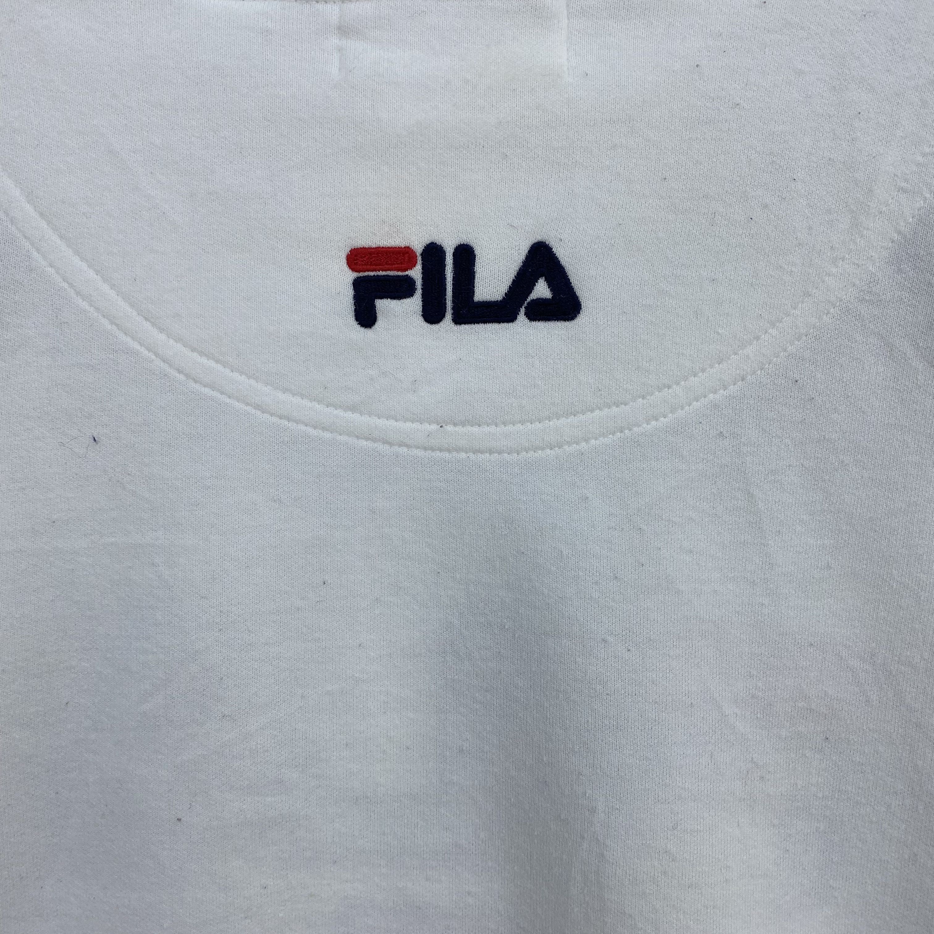 Fila Vintage 90s Fila Biella Italia Pullover Sweatshirt Size US L / EU 52-54 / 3 - 6 Thumbnail