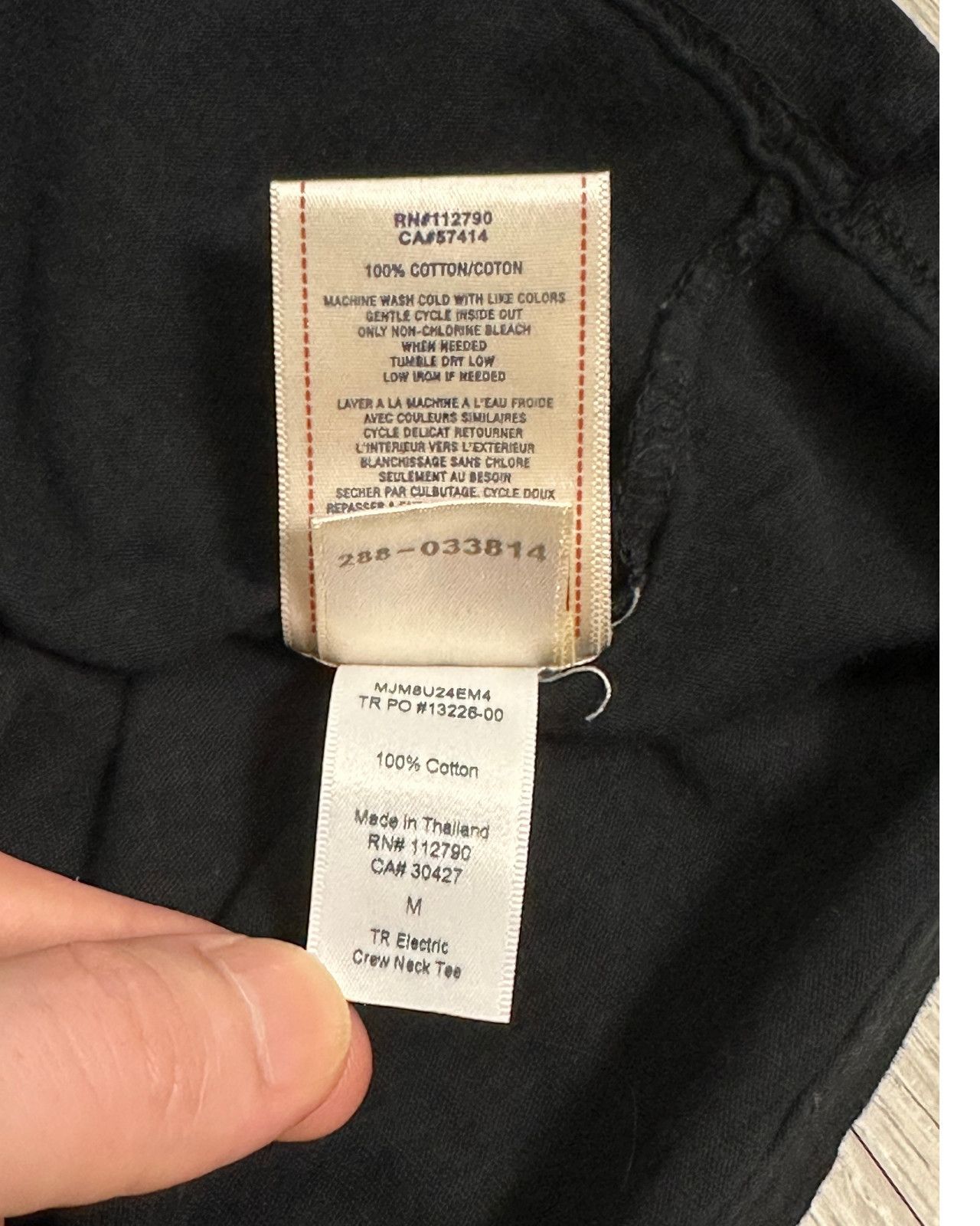 True Religion True Religion Brand Electric Black T-Shirt - Size Medium Size US M / EU 48-50 / 2 - 7 Thumbnail