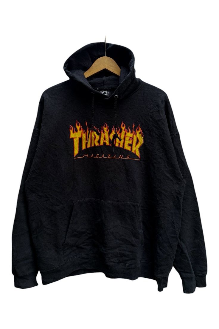 Thrasher Vintage Thrasher flame skateboard hoodie Size US L / EU 52-54 / 3 - 1 Thumbnail