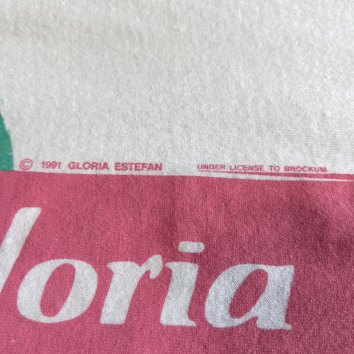 Band Tees × Brockum × Vintage Vintage 1991 Gloria Estefan Into The Light tour t-shirt Size US L / EU 52-54 / 3 - 3 Thumbnail
