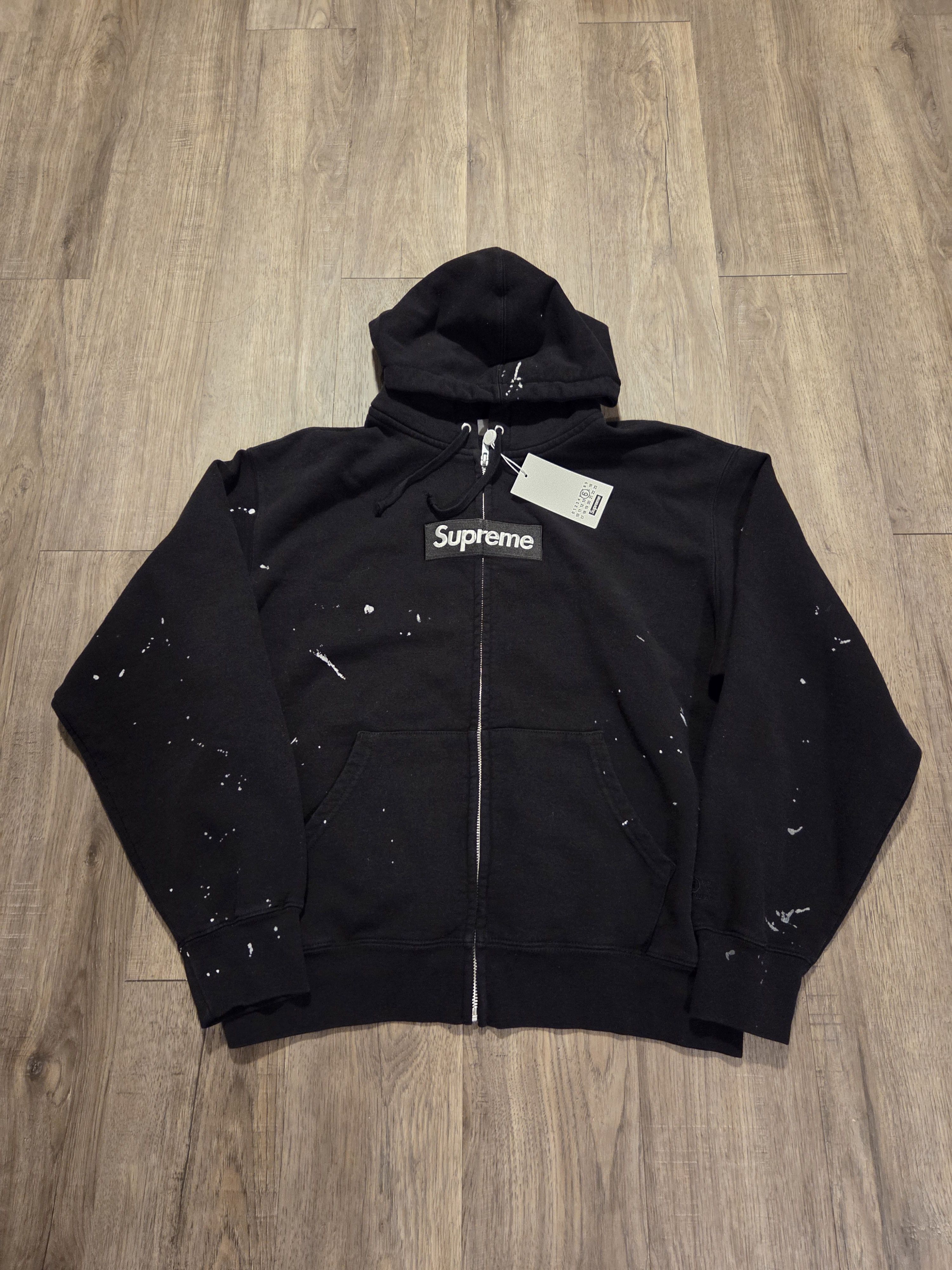 Supreme Supreme Bandana Box Logo Hoodie Black M | Grailed