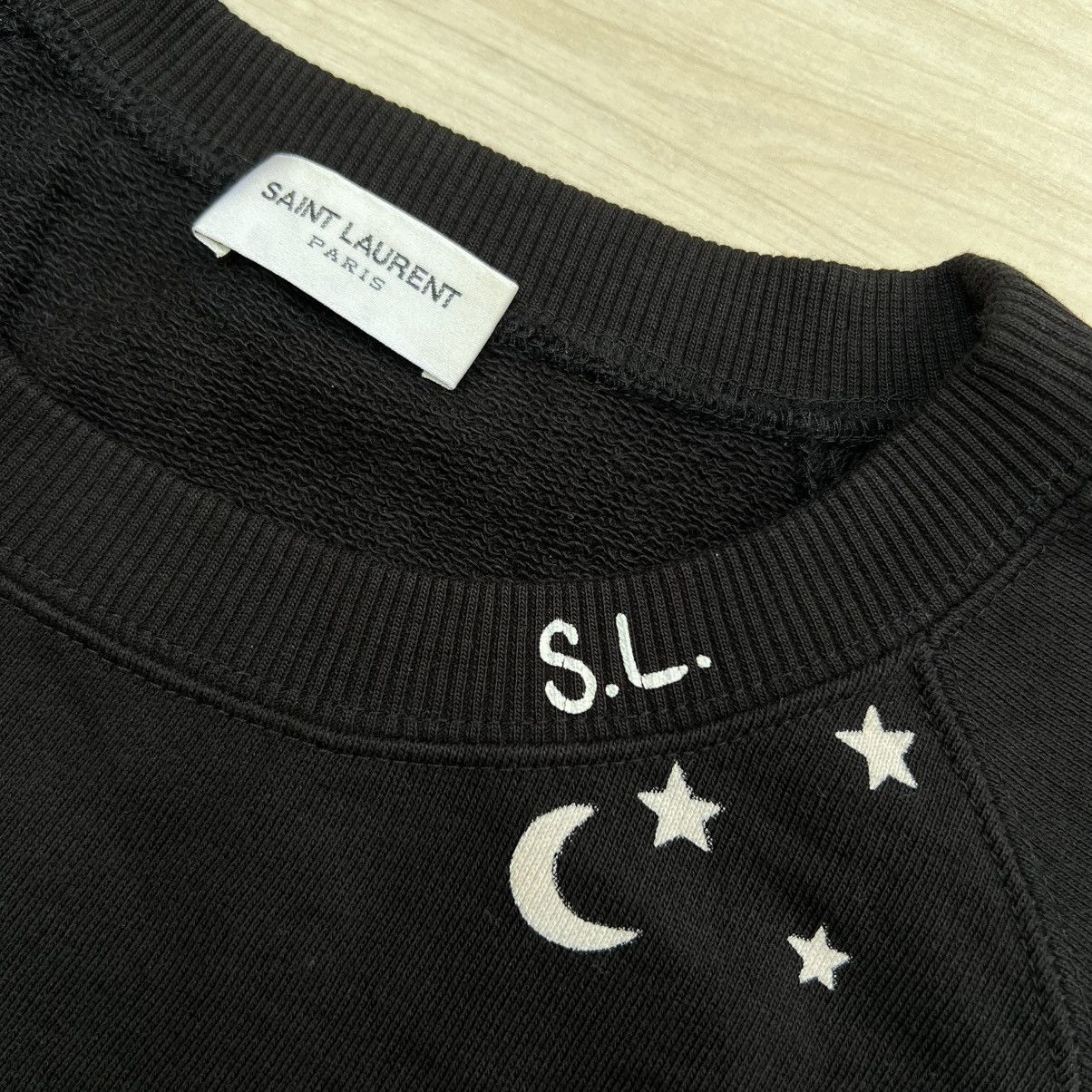 Saint Laurent Paris Saint Laurent Paris Star and moon logo sweatshirt. Size US L / EU 52-54 / 3 - 4 Thumbnail