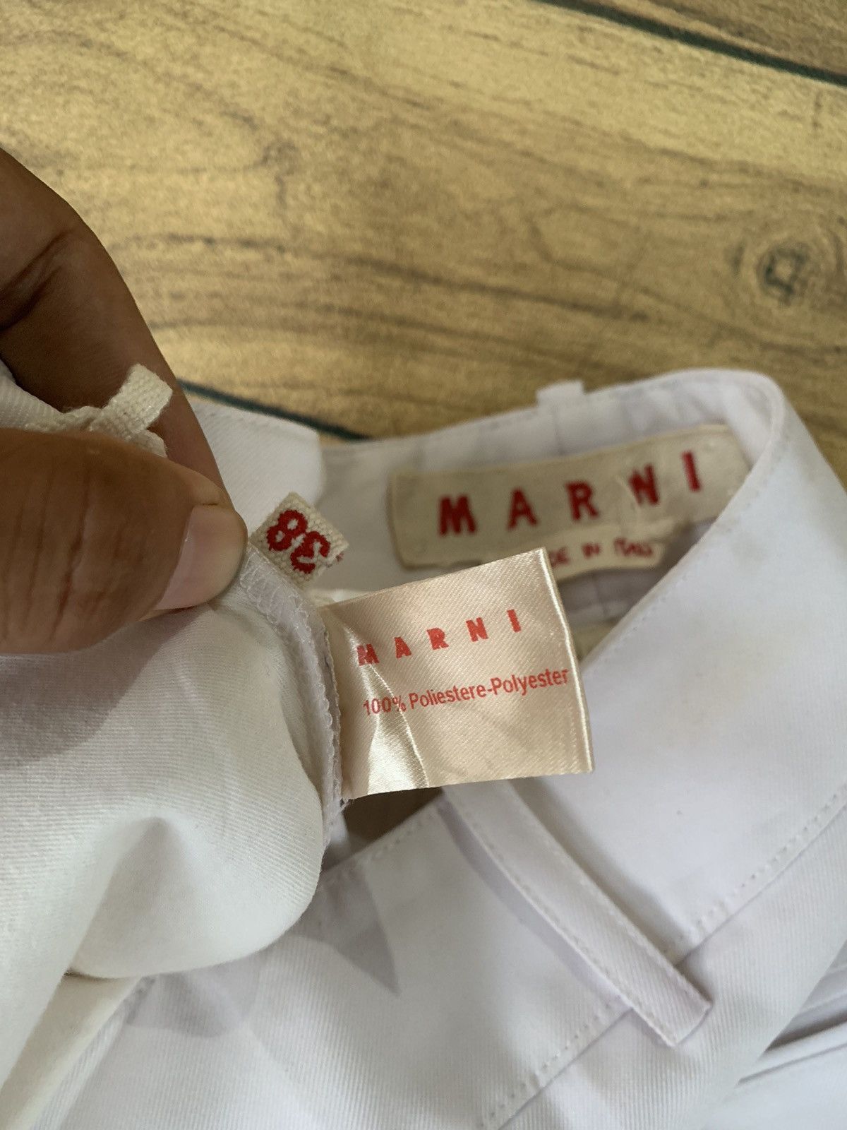 Marni Marni short white Size 26" / US 2 / IT 38 - 8 Thumbnail