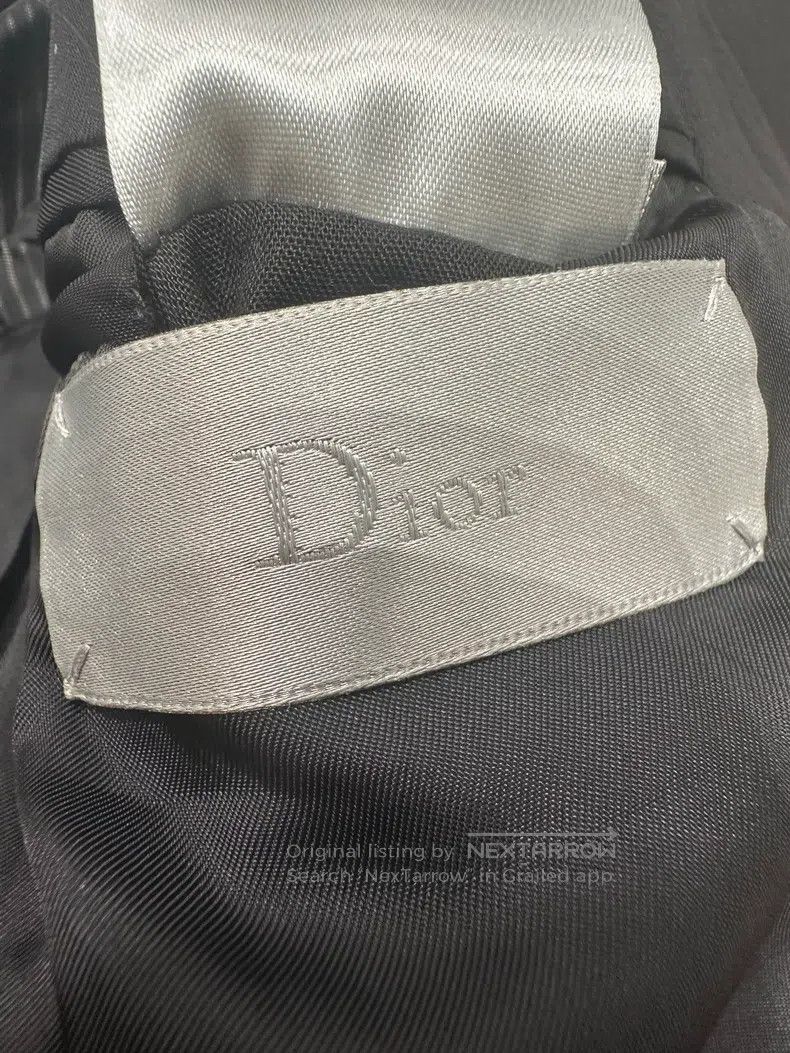 Dior Dior 17ss floral skull black suit Size 46R - 5 Thumbnail