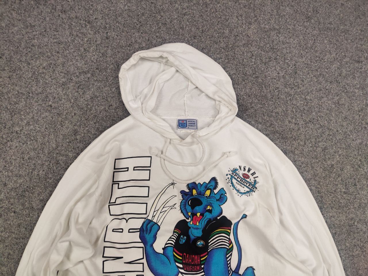 Canterbury of New Zealand Vintage Penrith Panthers NSWRL Approved long sleeve Hoodie Size US L / EU 52-54 / 3 - 4 Thumbnail
