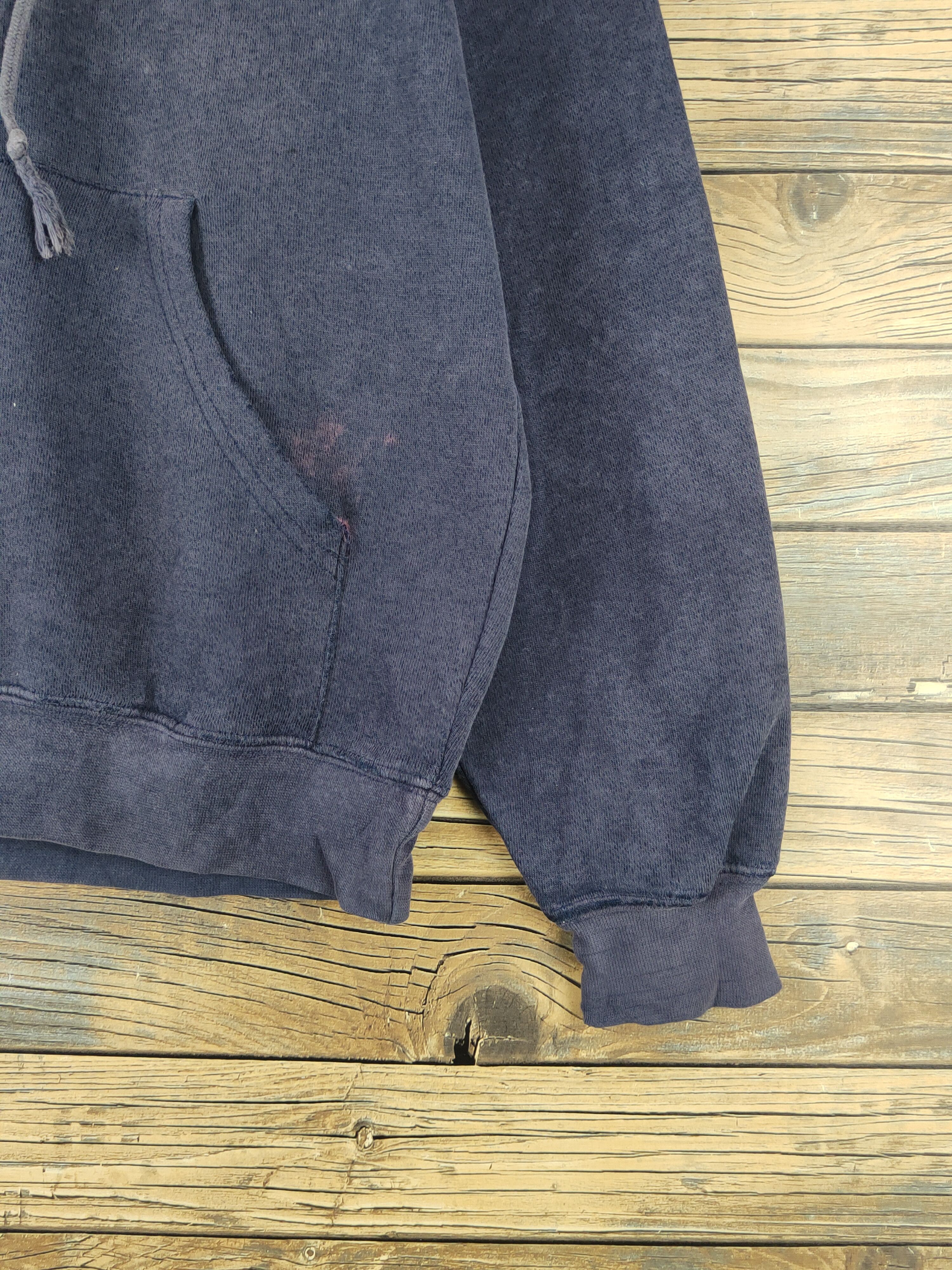 Jansport DL Jansport Navy Faded Hoodie Sweatshirts #1735 Size US S / EU 44-46 / 1 - 8 Thumbnail
