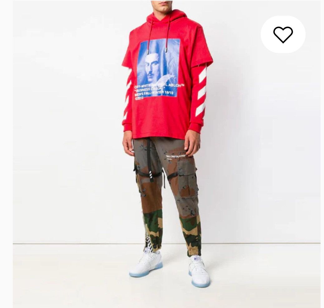 Off-White Diagonal Bernini Shirt Hoodie