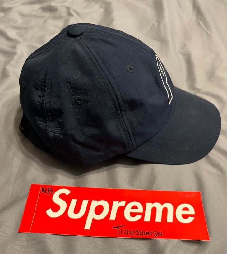 Palace Palace Navy Nylon 6-Panel Baseball Cap Size ONE SIZE - 3 Thumbnail