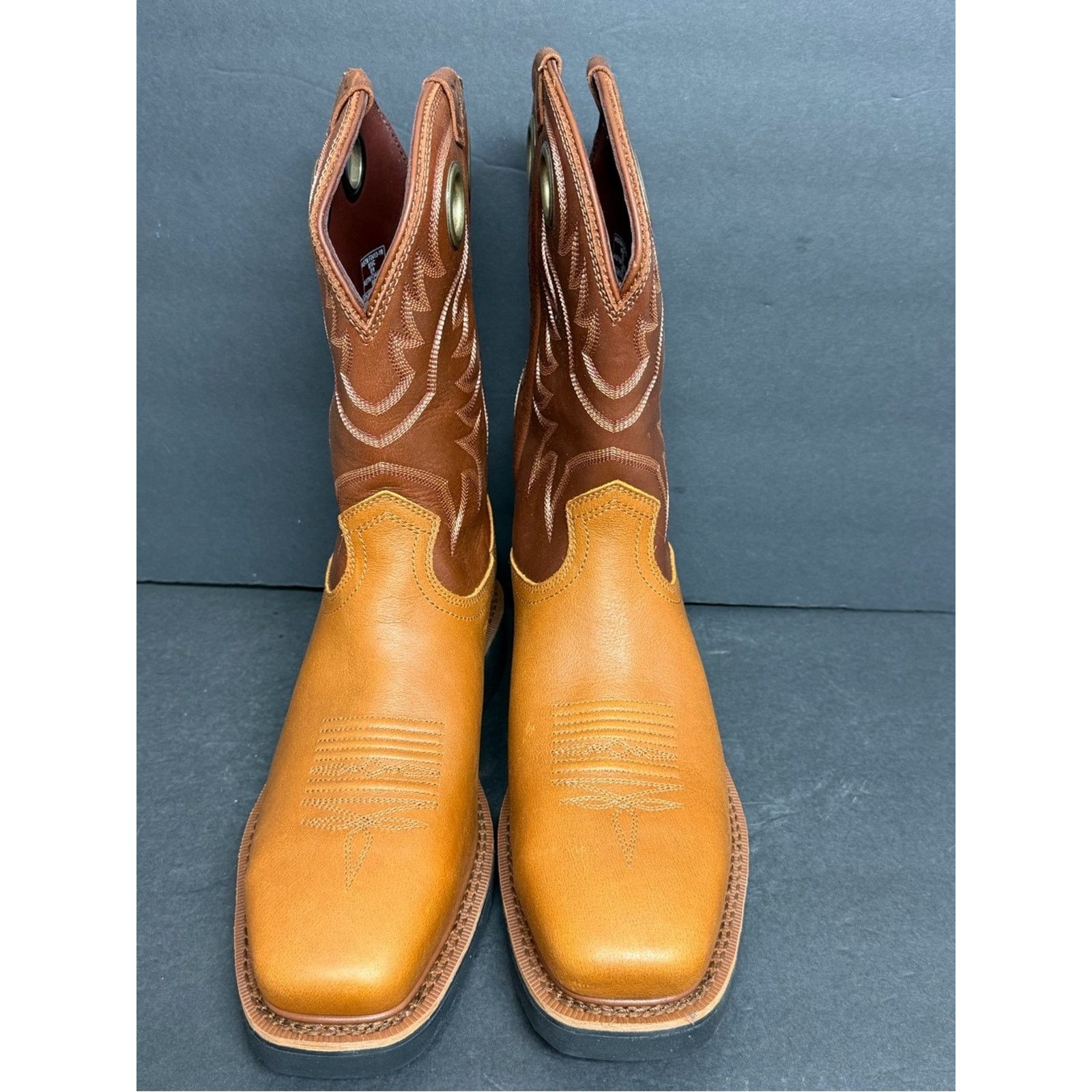 Tecovas Tecovas LongHaul WP Square Composite Toe Work Boots 9.5D Size US 9.5 / EU 42-43 - 3 Thumbnail