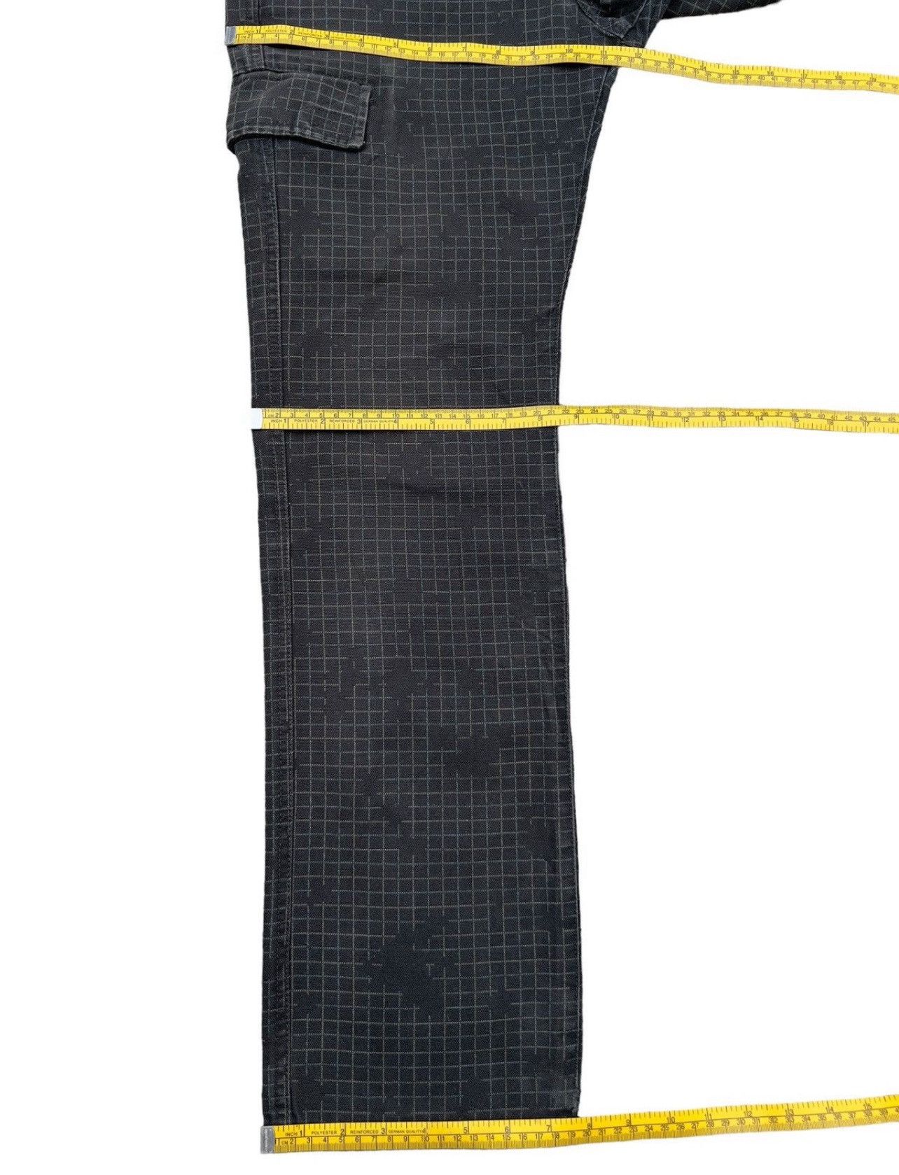 PPFM PPFM Japan Checkered Multipocket Black Pants 30x30.5 Size US 30 / EU 46 - 10 Thumbnail