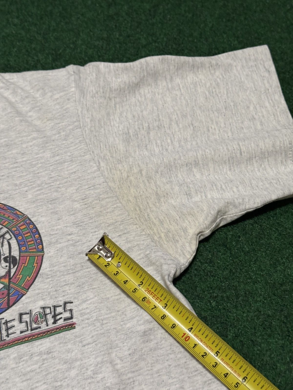 Vintage Vintage Rasta Ski Slopes Skiing T Shirt 90s XL T Shirt Size US XL / EU 56 / 4 - 8 Thumbnail