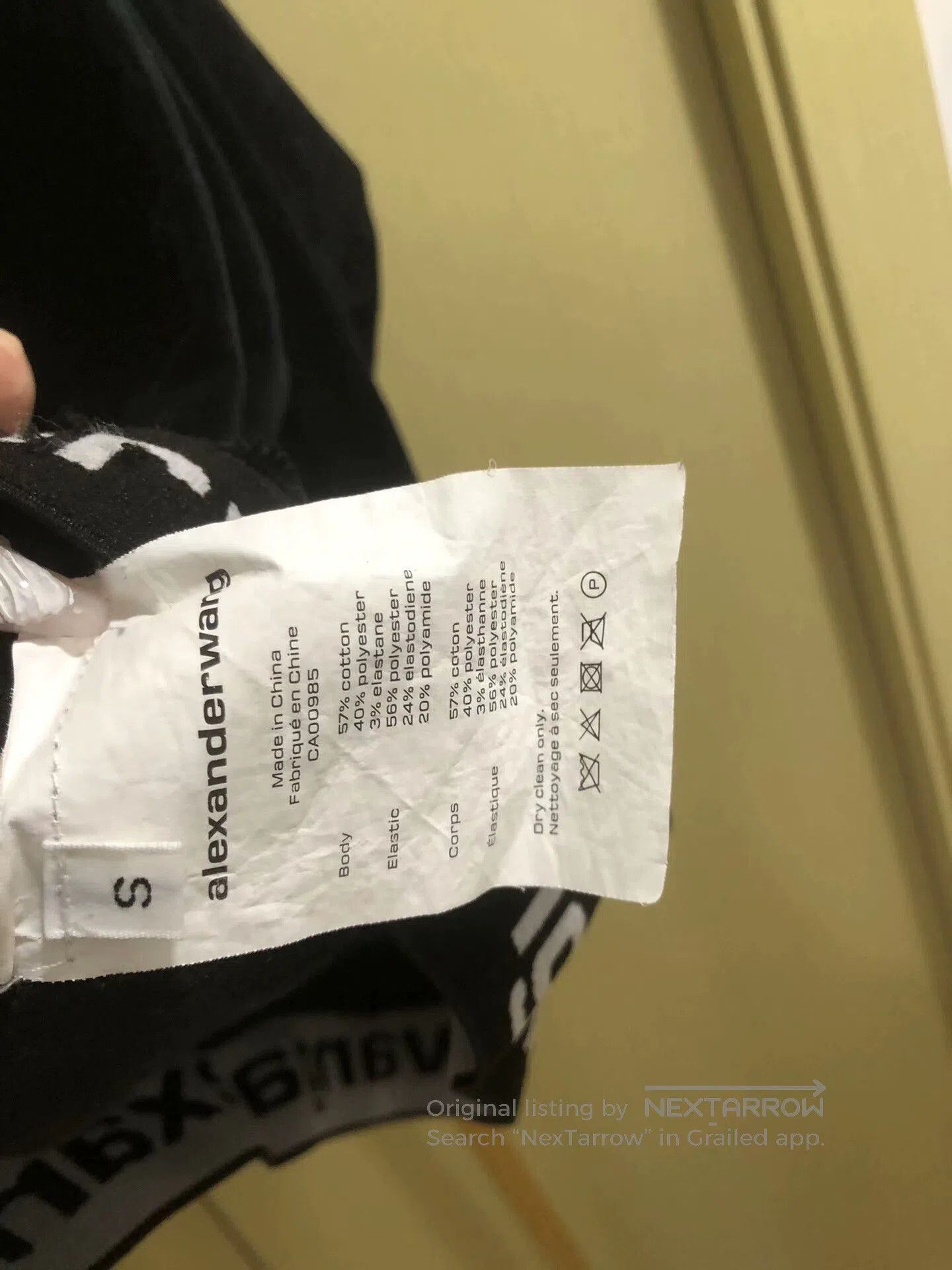 Alexander Wang Alexander Wang Black Hooded Short Sleeve Top. Size M / US 6-8 / IT 42-44 - 4 Thumbnail