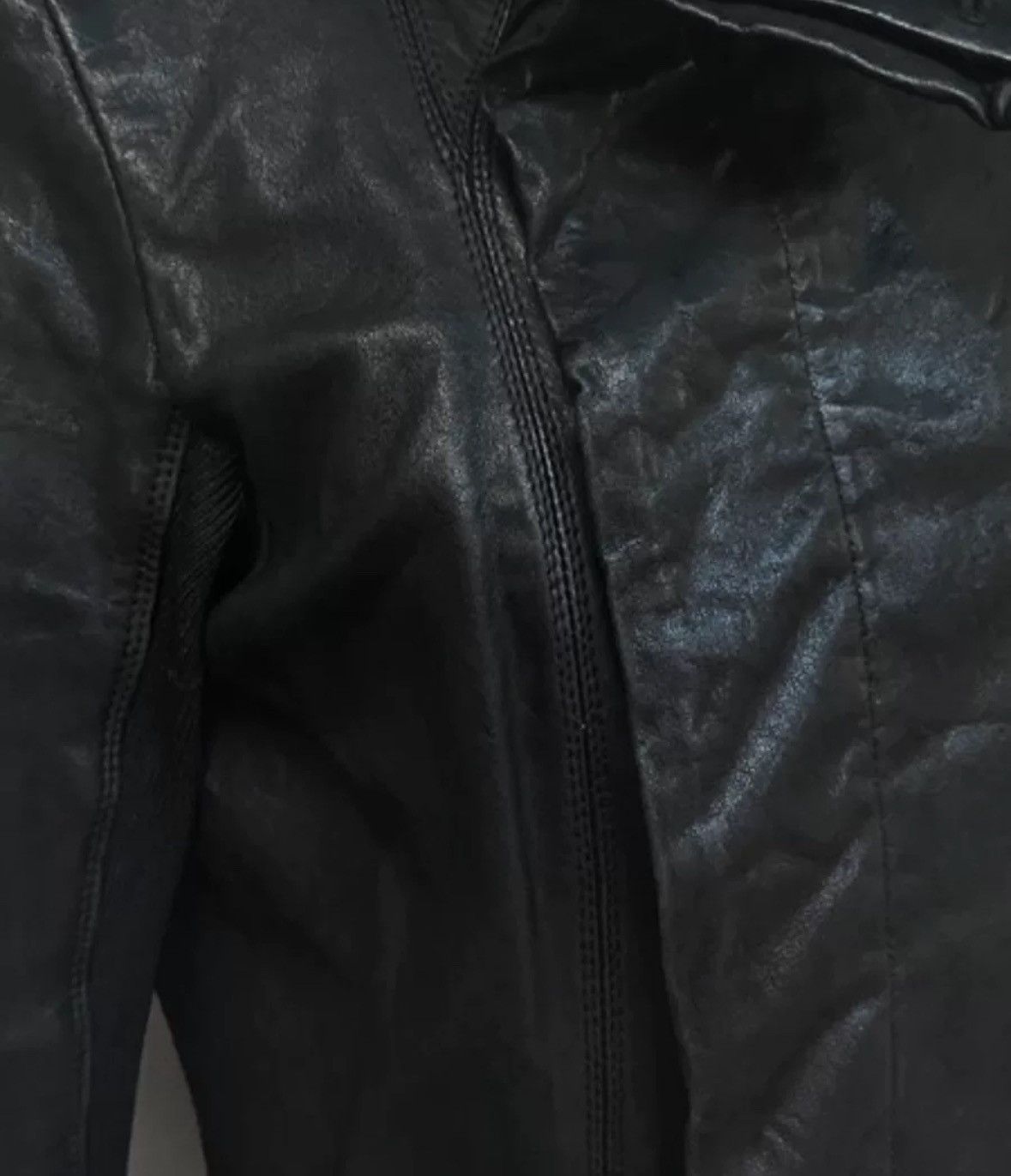 Rick Owens Rick Owens Classic Sheepskin Black Coat2412-Nextarrow Size US S / EU 44-46 / 1 - 4 Thumbnail