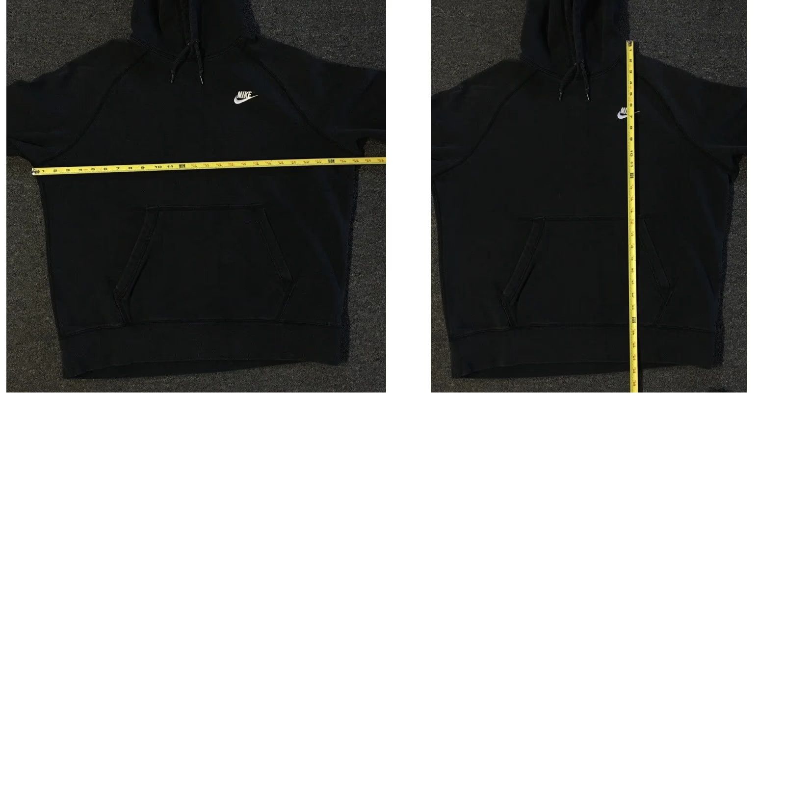 Nike VINTAGE Nike Swoosh Faded Hoodie XL Men Black Nike Sportswear Sweatshirt 90s Hip Hop Grunge Track Rap College USA USA Logo Vintage Size US XL / EU 56 / 4 - 9 Thumbnail