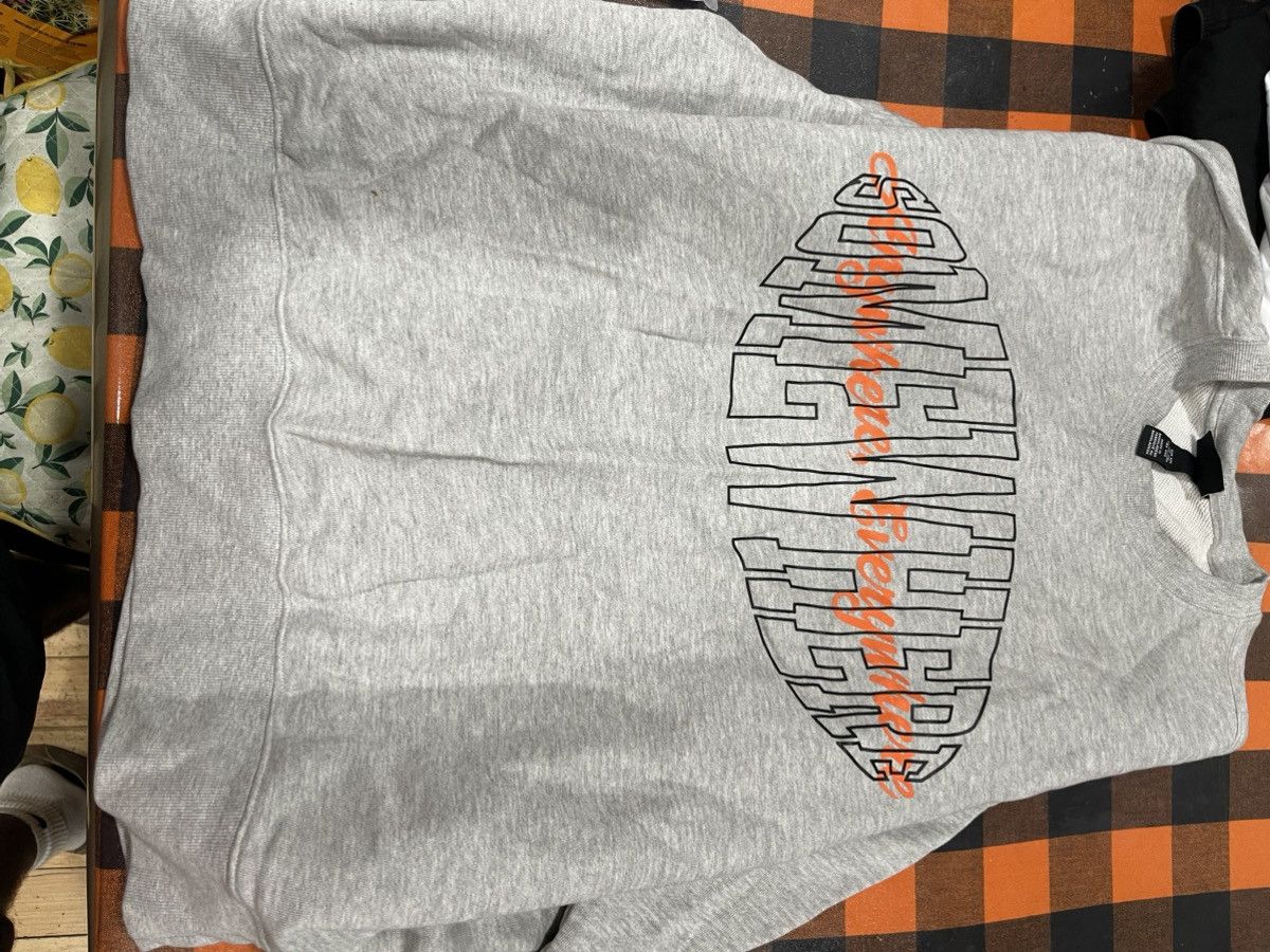 H&M Grey and orange sweatshirt Size US XL / EU 56 / 4 - 1 Thumbnail