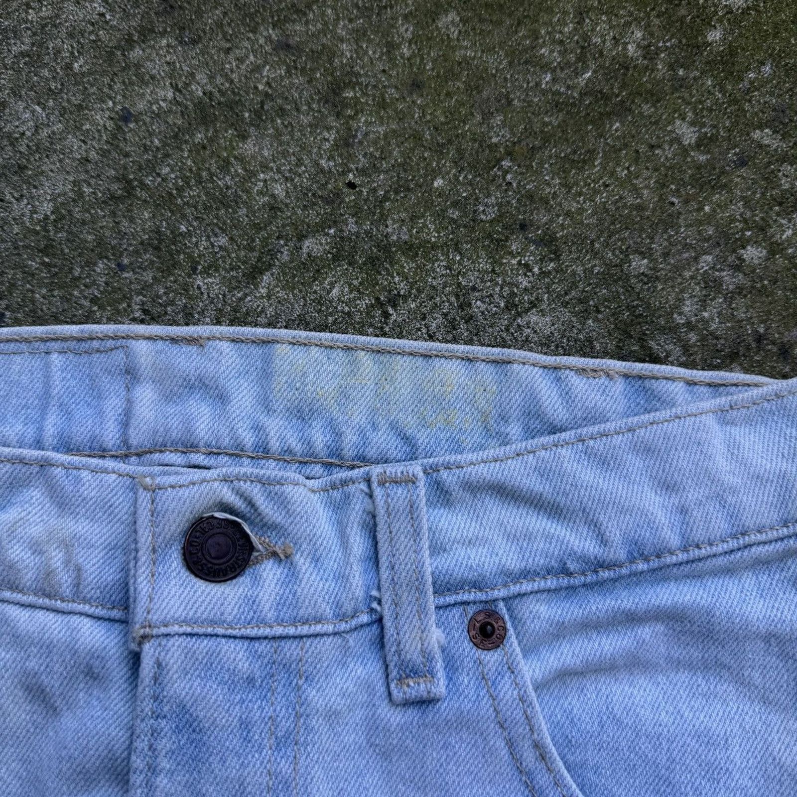 Levi's VINTAGE 90s LEVI’S 560 MADE IN USA LOOSE TAPERED DENIM JEANS Size US 27 - 12 Thumbnail