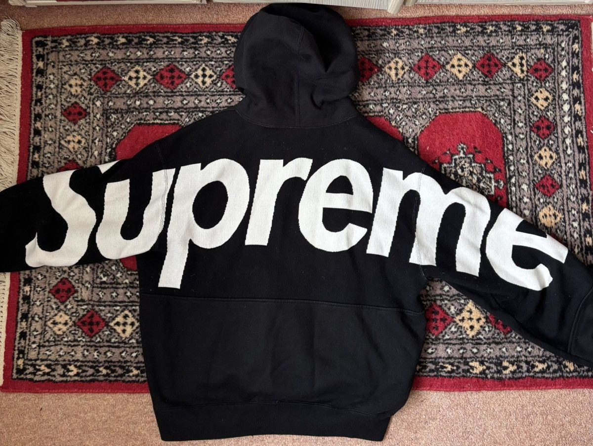Supreme Black Supreme hoodie | Grailed