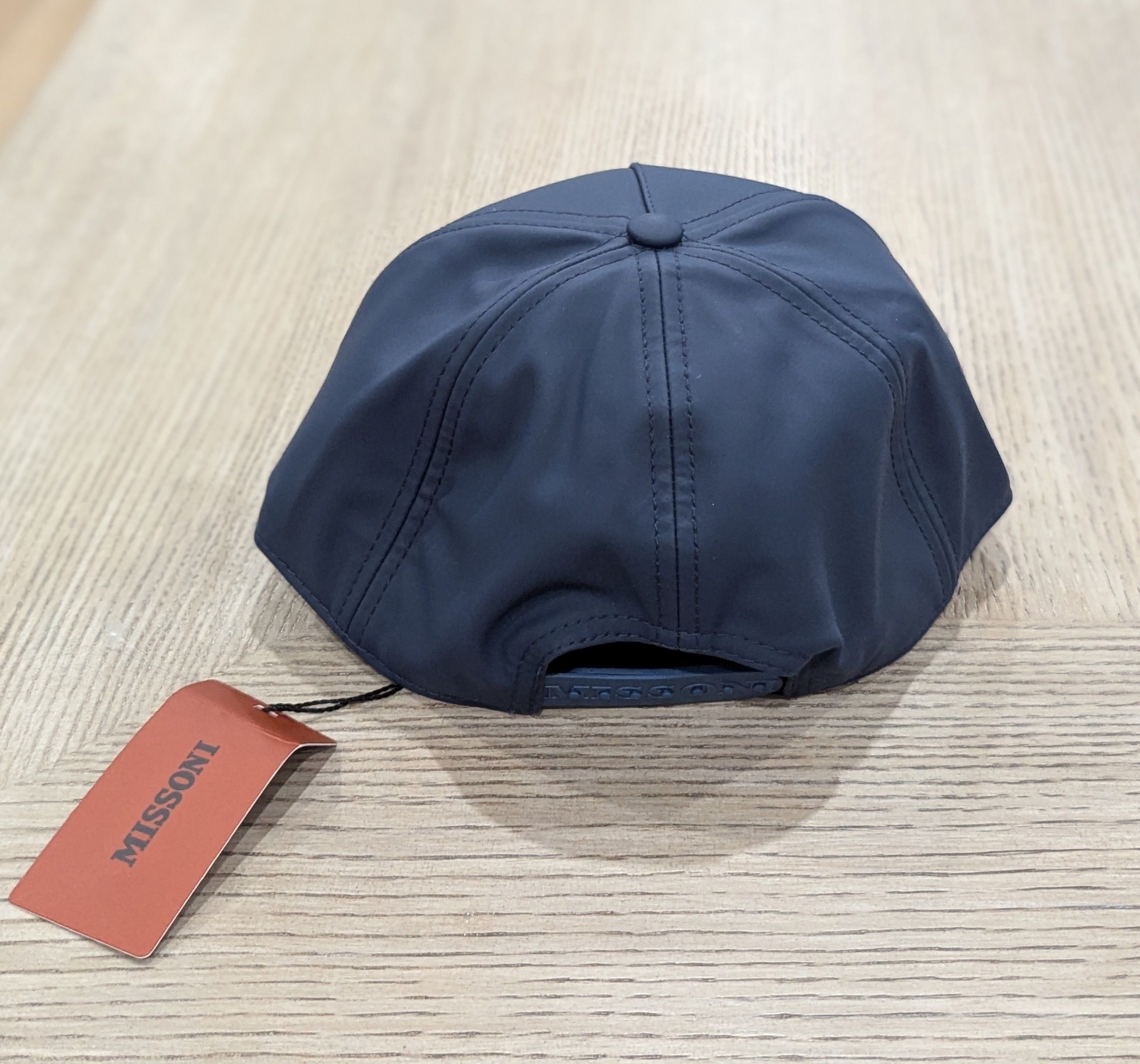 Missoni MISSONI Logo Baseball Cap Hat Navy One Size Size ONE SIZE - 3 Thumbnail