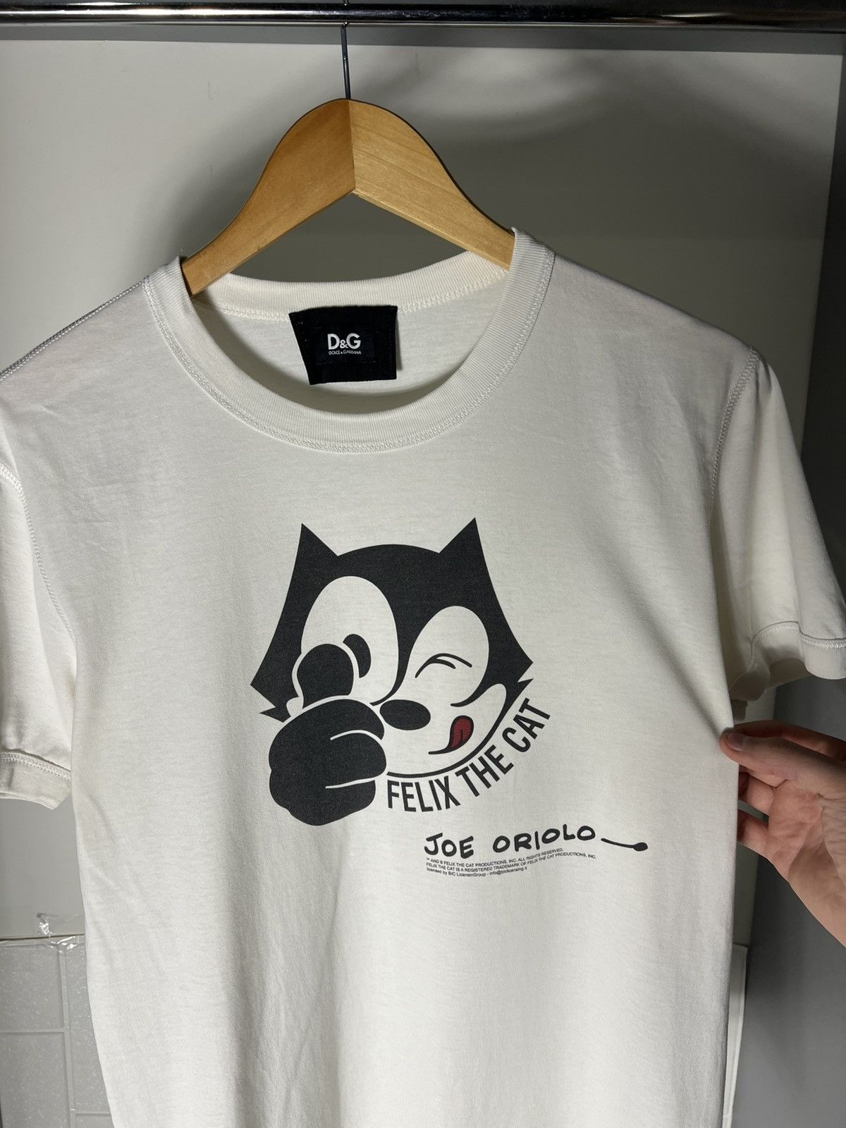 Dolce & Gabbana DOLCE & GABBANA FELIX THE CAT ITALIAN DESIGNER T-SHIRT Y2K Size US M / EU 48-50 / 2 - 8 Thumbnail
