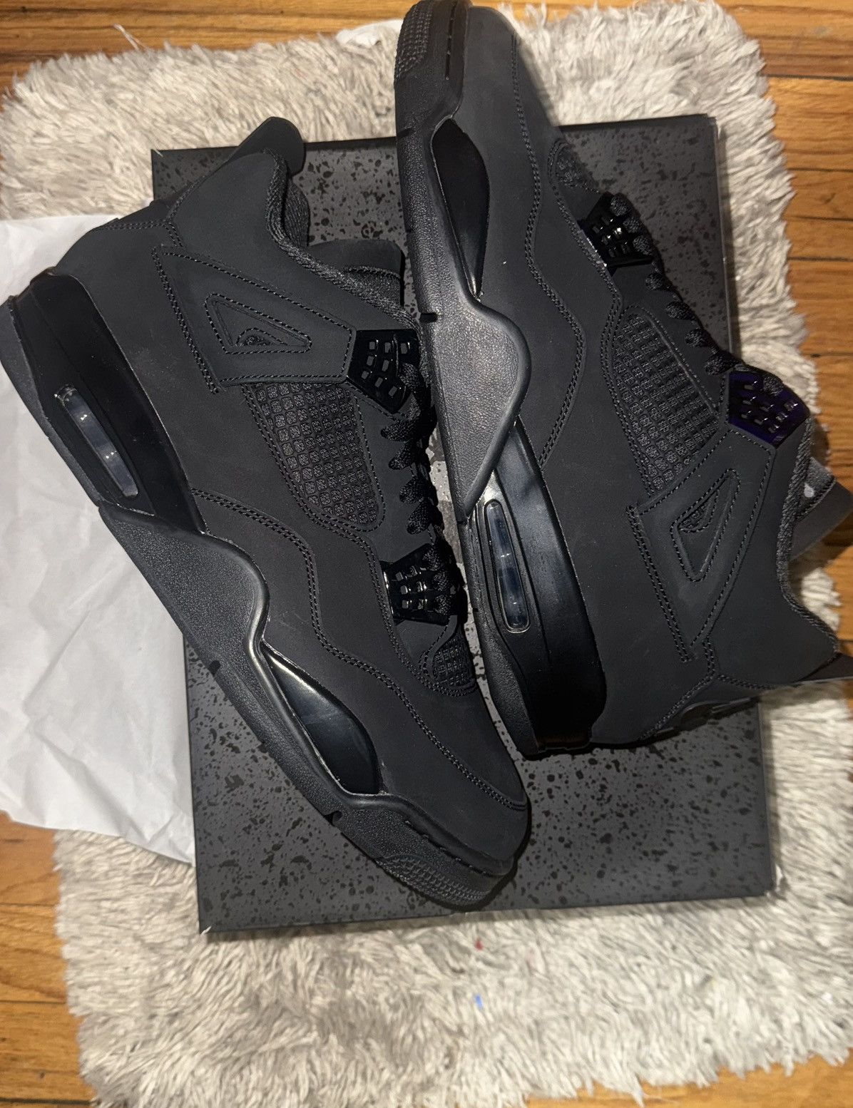 Jordan Brand Jordan 4 black Cats (2025) Size US 13 / EU 46 - 1 Thumbnail