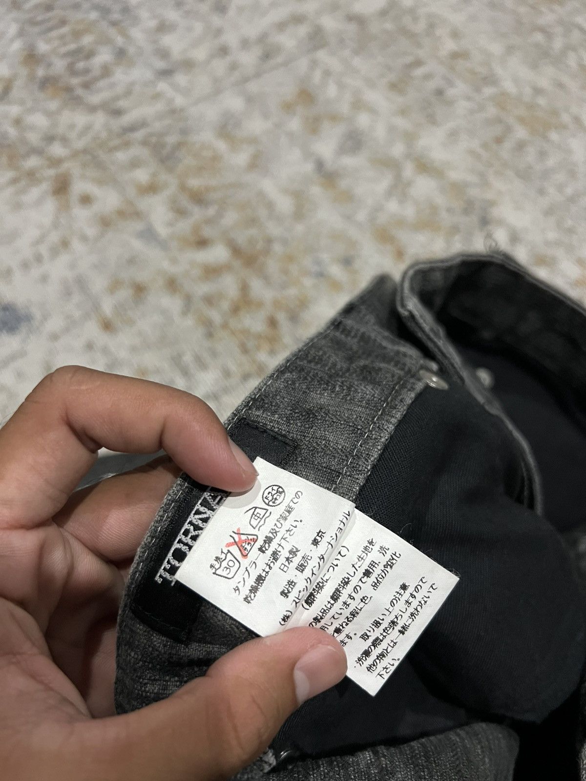 Le Grande Bleu (L.G.B.) Tornado Mart “Marshal Dead Wood” Lace Up Flared Jeans Size US 29 - 8 Thumbnail