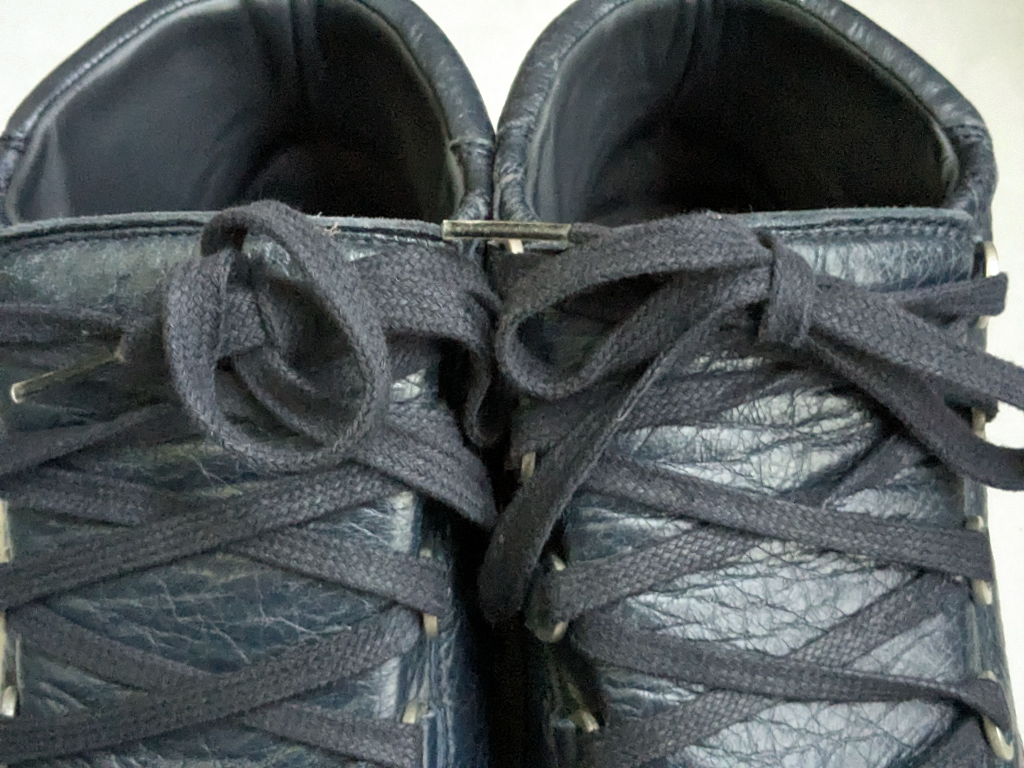 Balenciaga Balenciaga Arena Sneakers Navy Blue 9 High Tops Size US 9 / EU 42 - 5 Thumbnail