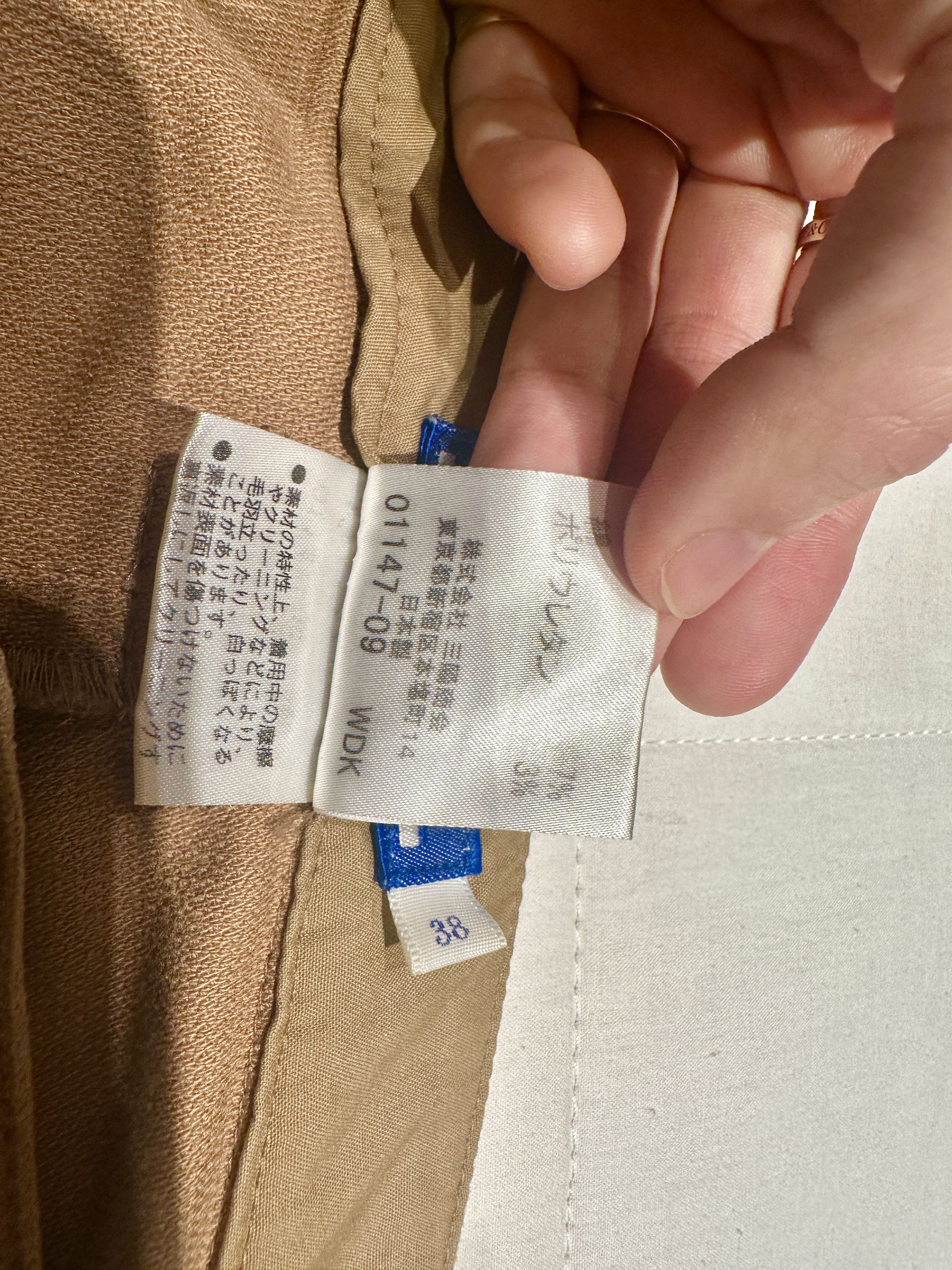 Burberry Vintage Burberry Blue Label Khaki Pants | Japan Exclusive Size 26" / US 2 / IT 38 - 4 Thumbnail