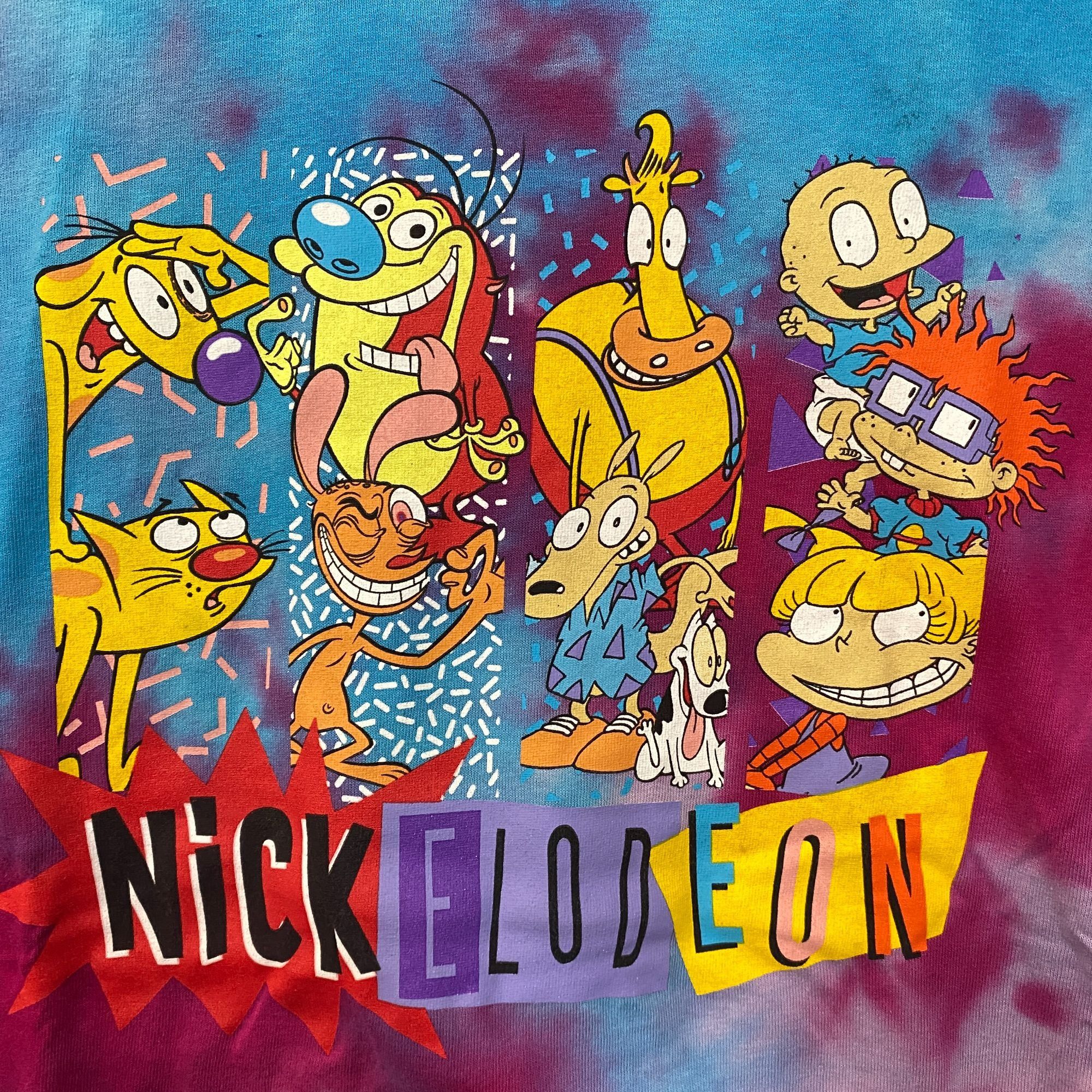Nickelodeon Nickelodeon 90's Cartoons Retro Tie Dye T-Shirt Small Size US S / EU 44-46 / 1 - 2 Thumbnail