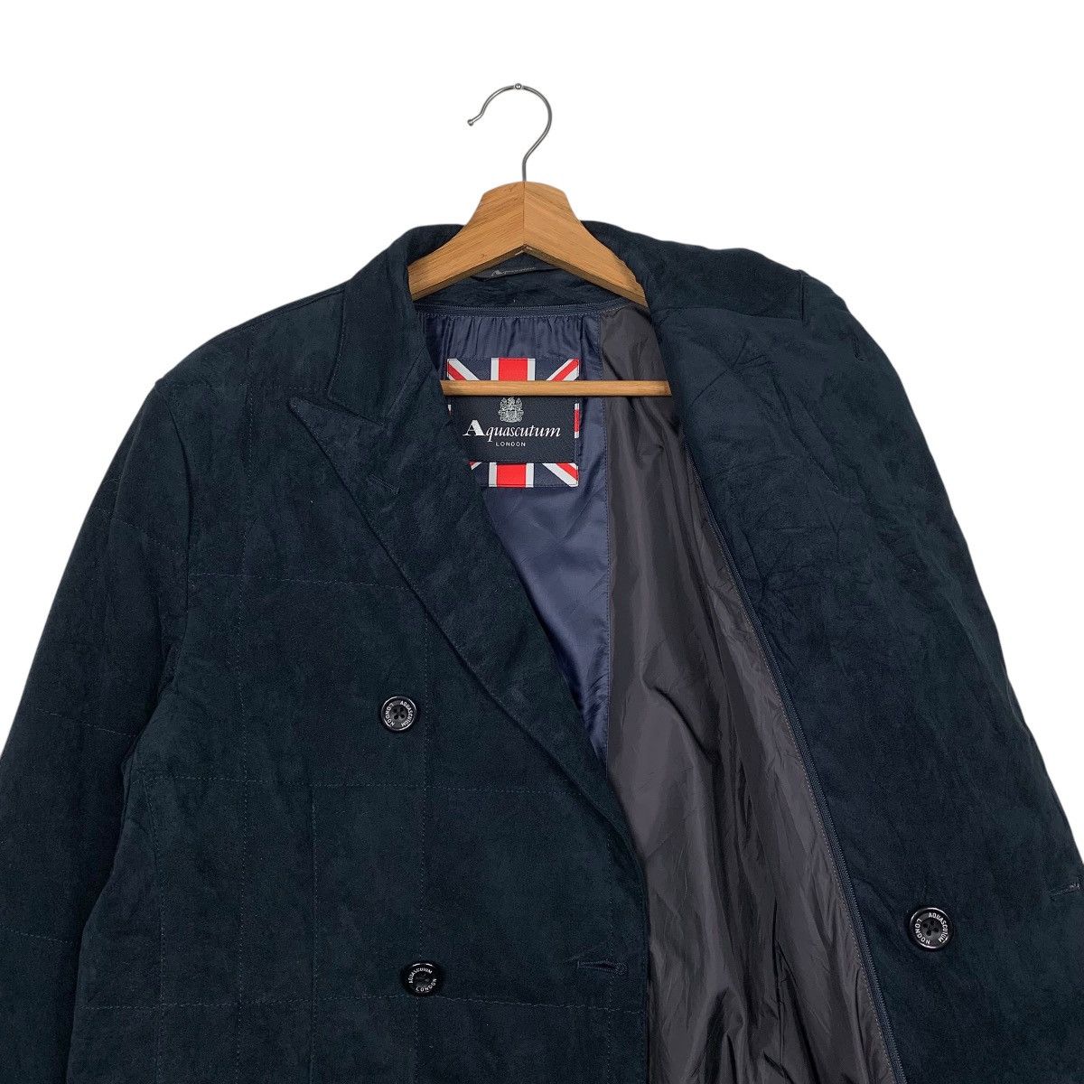Aquascutum Aquascutum Double Breasted Wool Coat Size US L / EU 52-54 / 3 - 10 Thumbnail