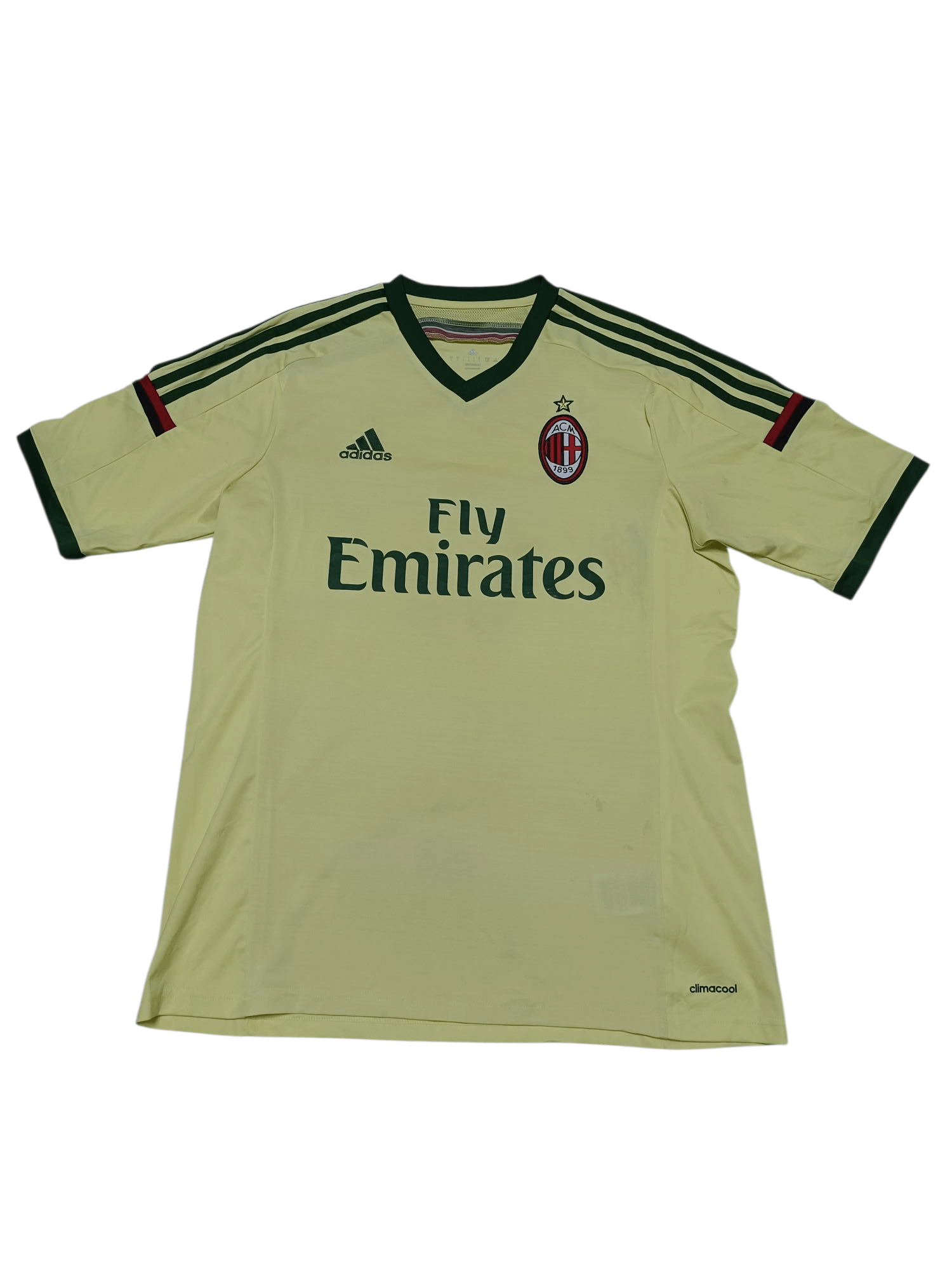 Adidas MILAN ADIDAS 2014/2015 VINTAGE 3RD KIT SOCCER JERSEY Size US L / EU 52-54 / 3 - 1 Thumbnail