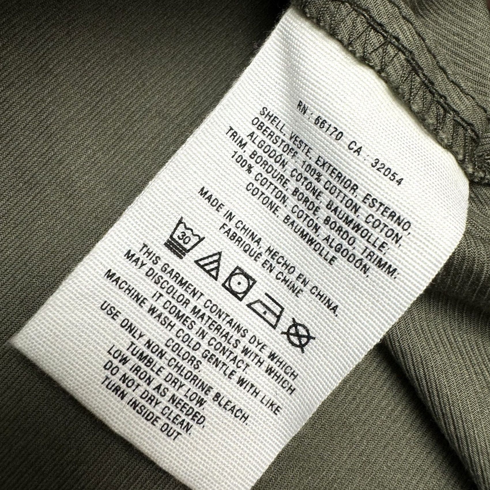 Anthropologie Hei Hei Anthropologie Women's Small Olive Utility Button Up Shirt Size S / US 4 / IT 40 - 6 Thumbnail