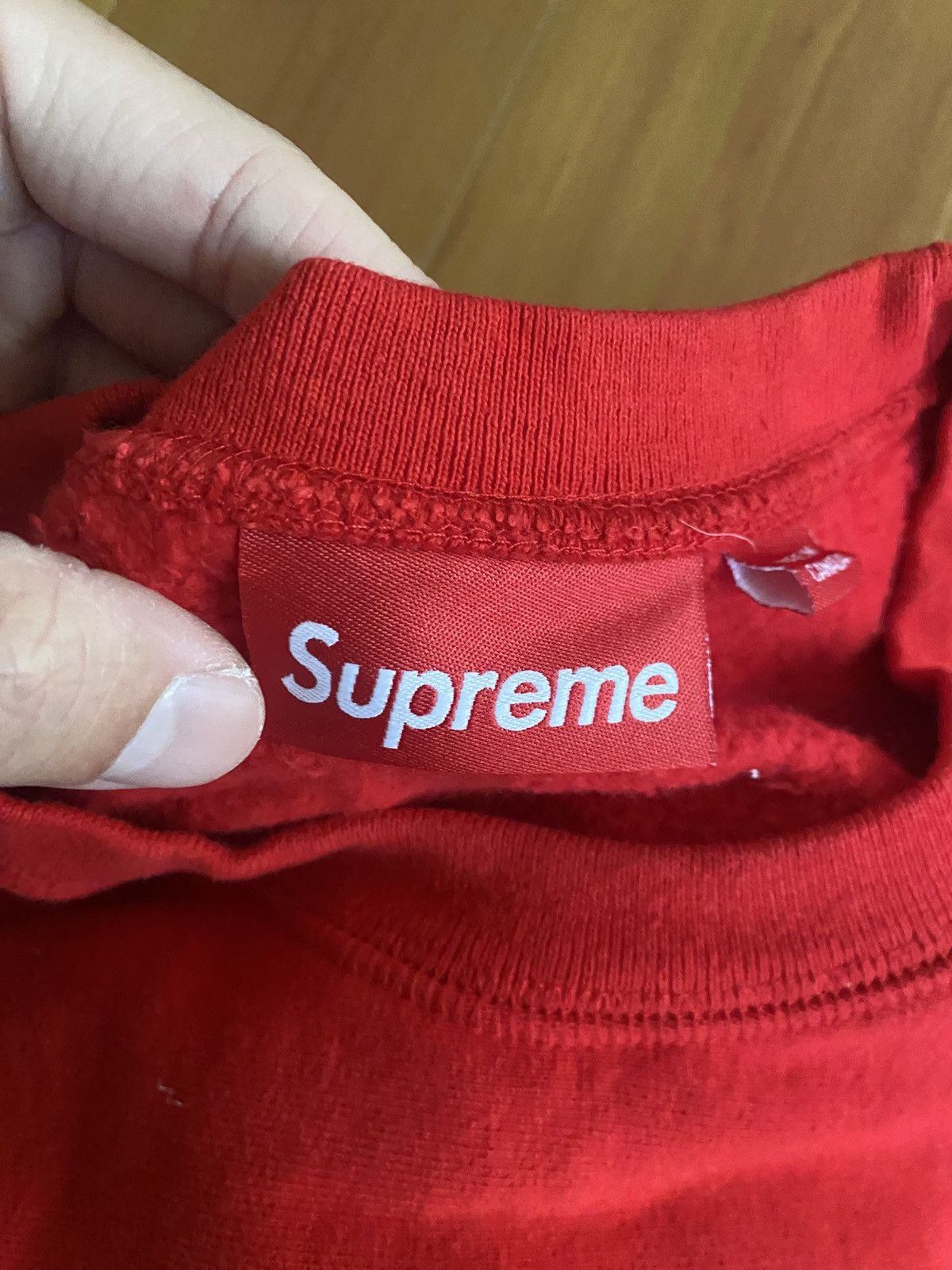 Supreme Seoul Exclusive Supreme Crewneck Sweater Size US XXL / EU 58 / 5 - 4 Thumbnail
