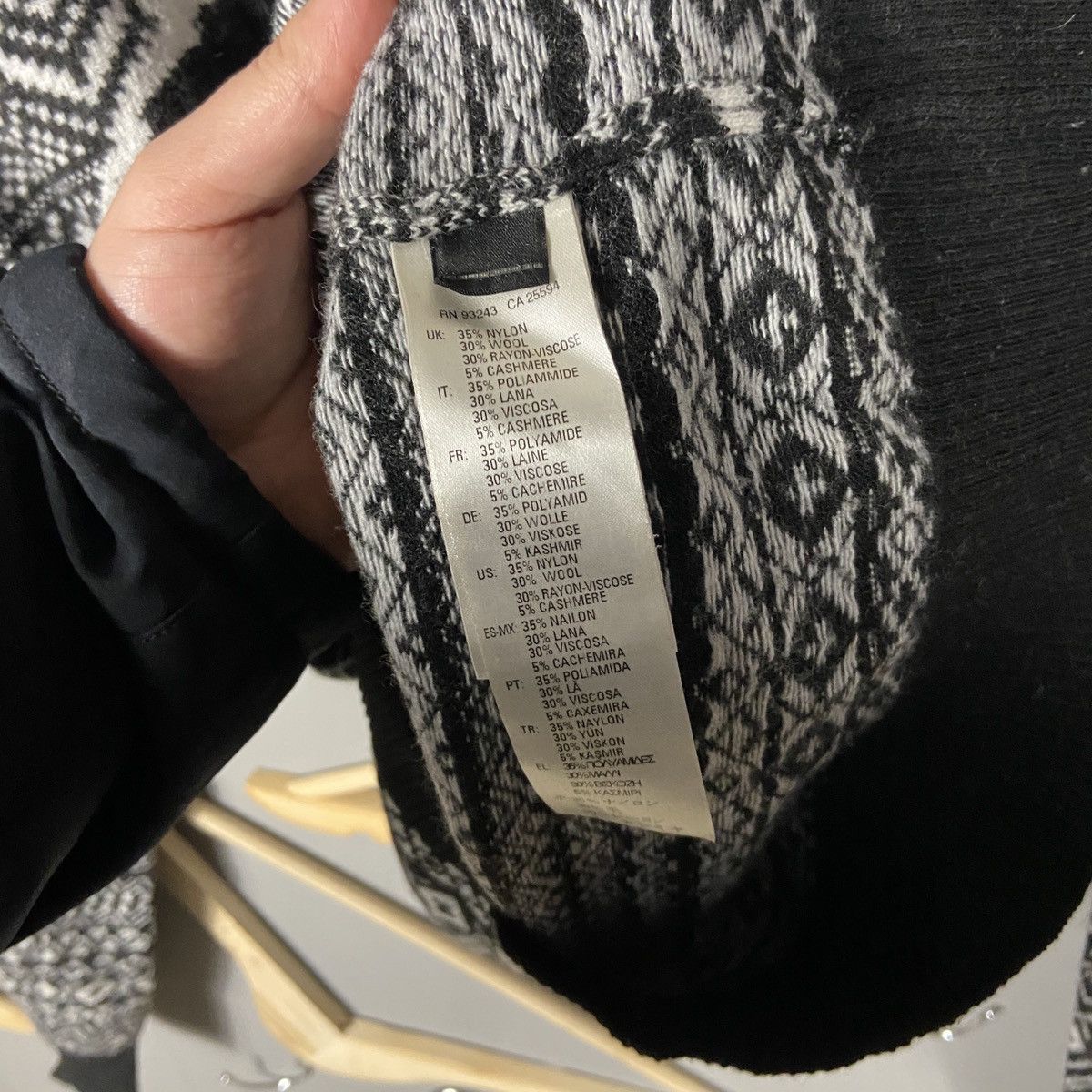 Diesel Diesel K-WALL Palm Pattern Sweater Size US L / EU 52-54 / 3 - 5 Thumbnail