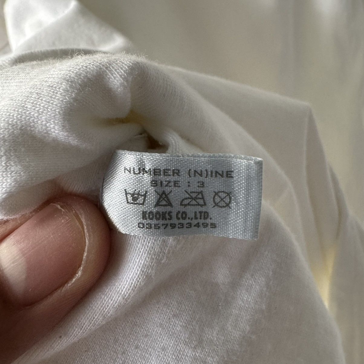 Number (N)ine AW01 Number Nine Pocker Card Double Layered Shirt Size US S / EU 44-46 / 1 - 10 Thumbnail