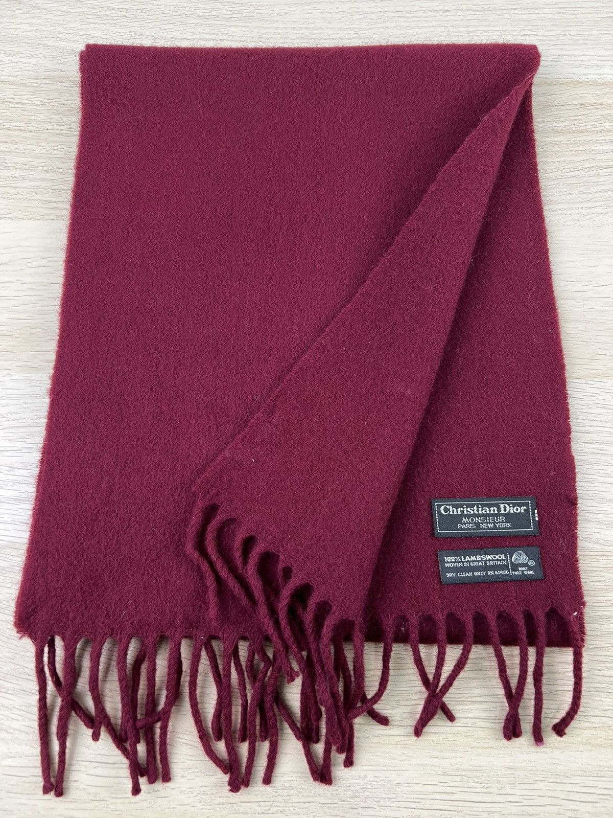 Christian Dior Monsieur Christian Dior Monsieur Scarf / Muffler / Neckwear M074 Size ONE SIZE - 3 Thumbnail